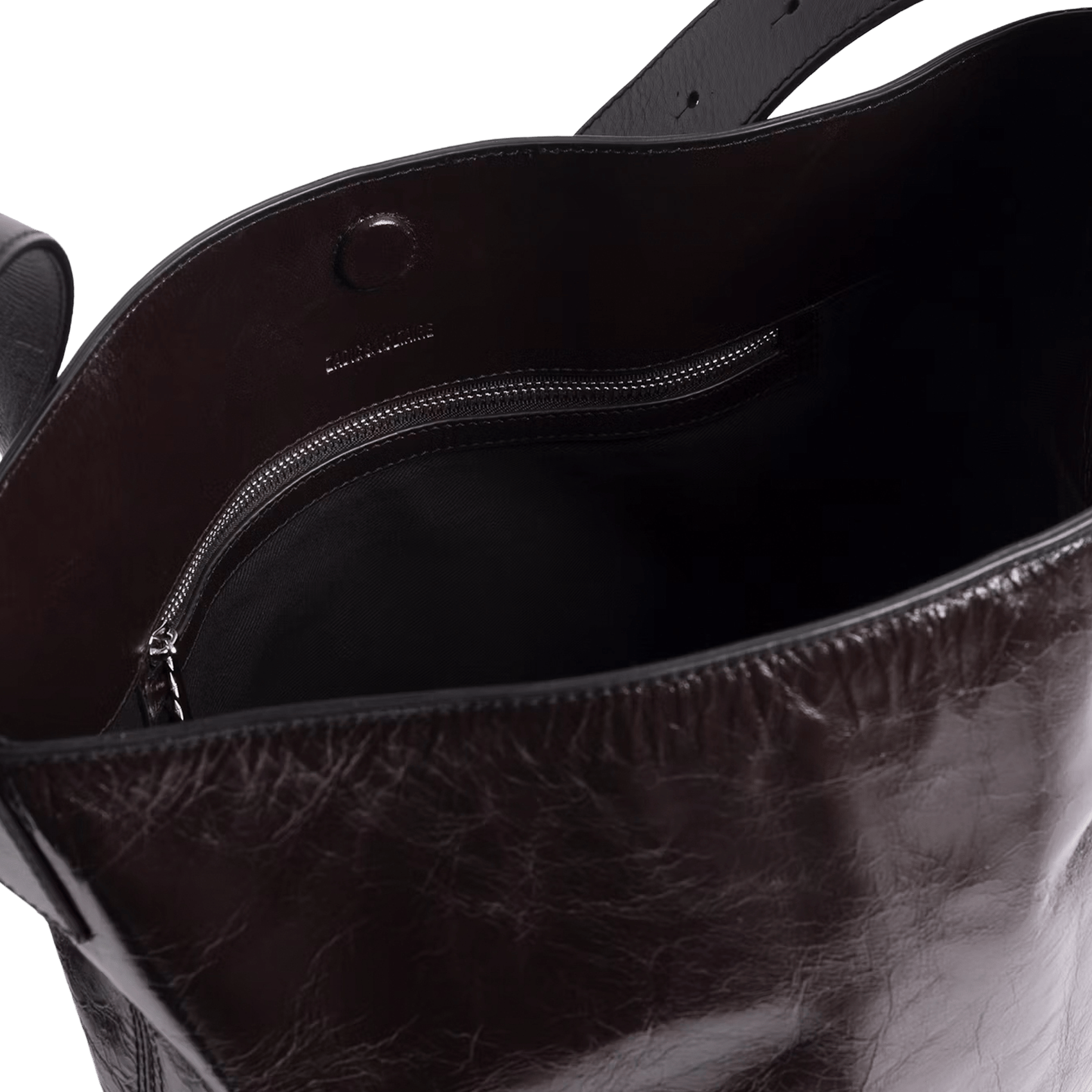 Cabas en cuir jane Marron