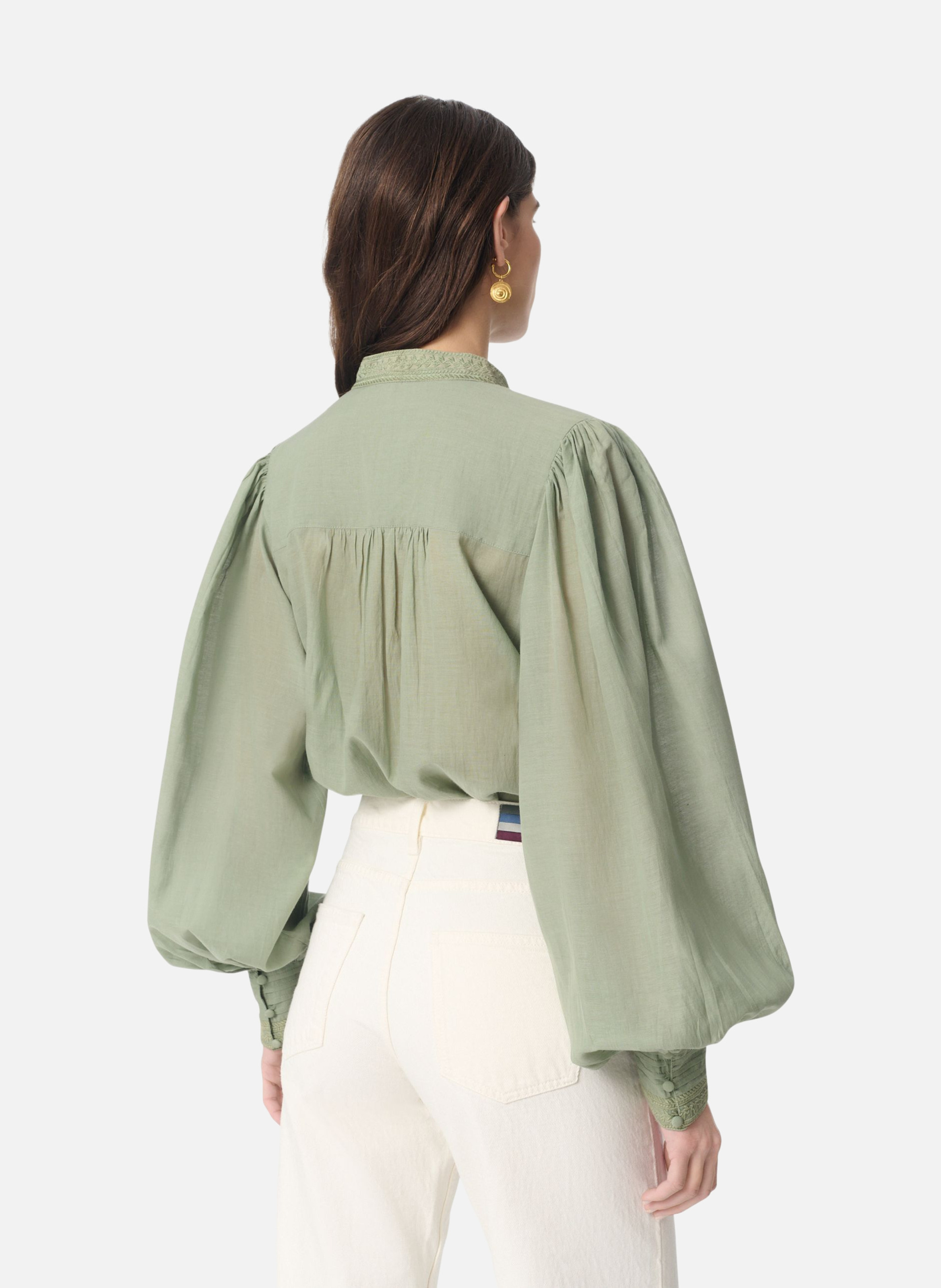 Blouse gania VANESSA BRUNO Vert