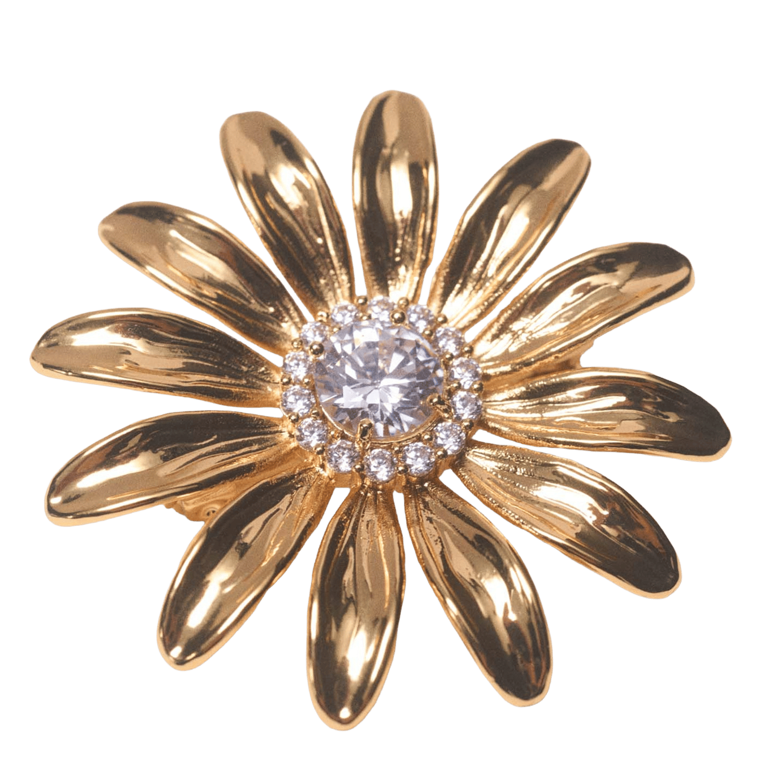 Broche fleur MAJE Doré