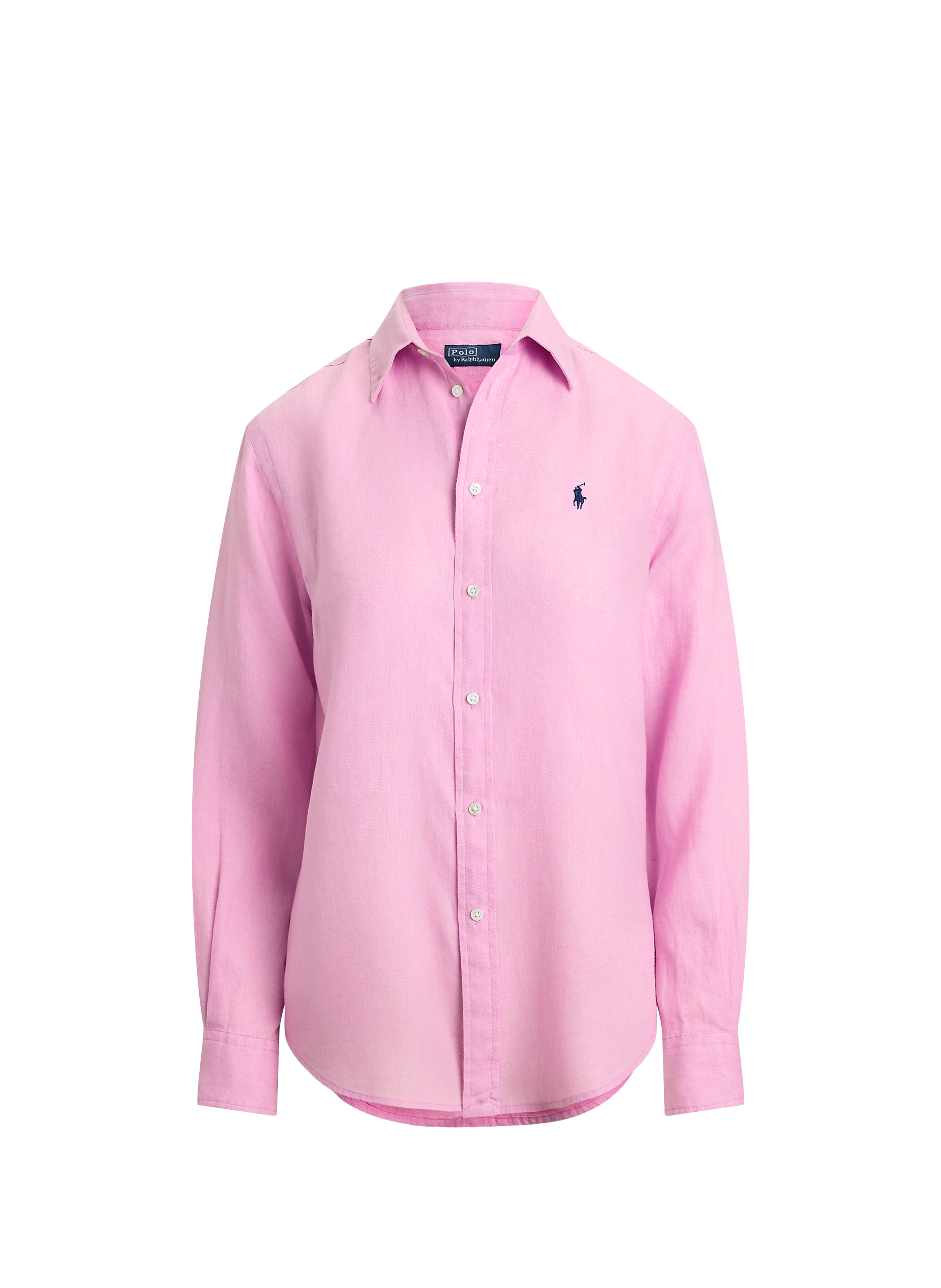 Chemise en lin POLO RALPH LAUREN Rose