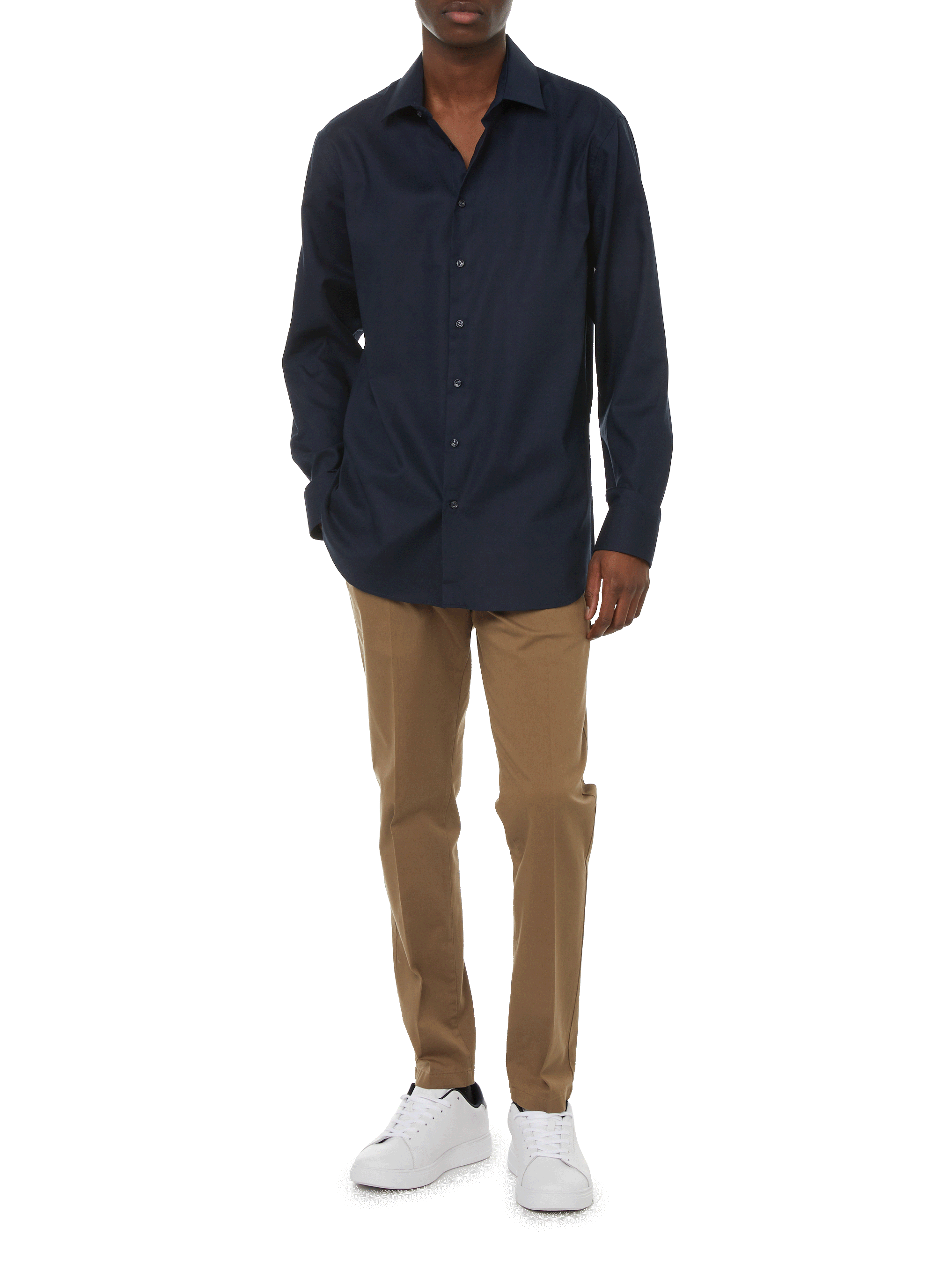 Kent-collar shirt SEIDENSTICKER Blue