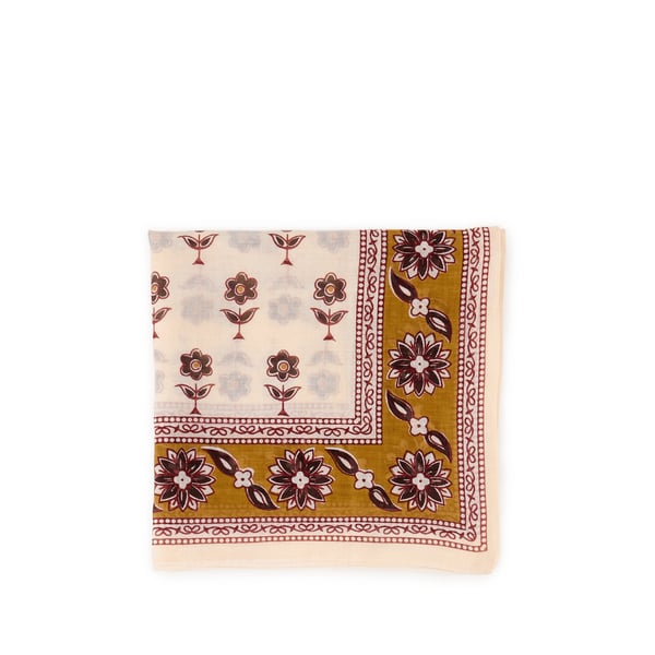 Etole imprimé fleuri en coton Etole imprimé fleuri en coton