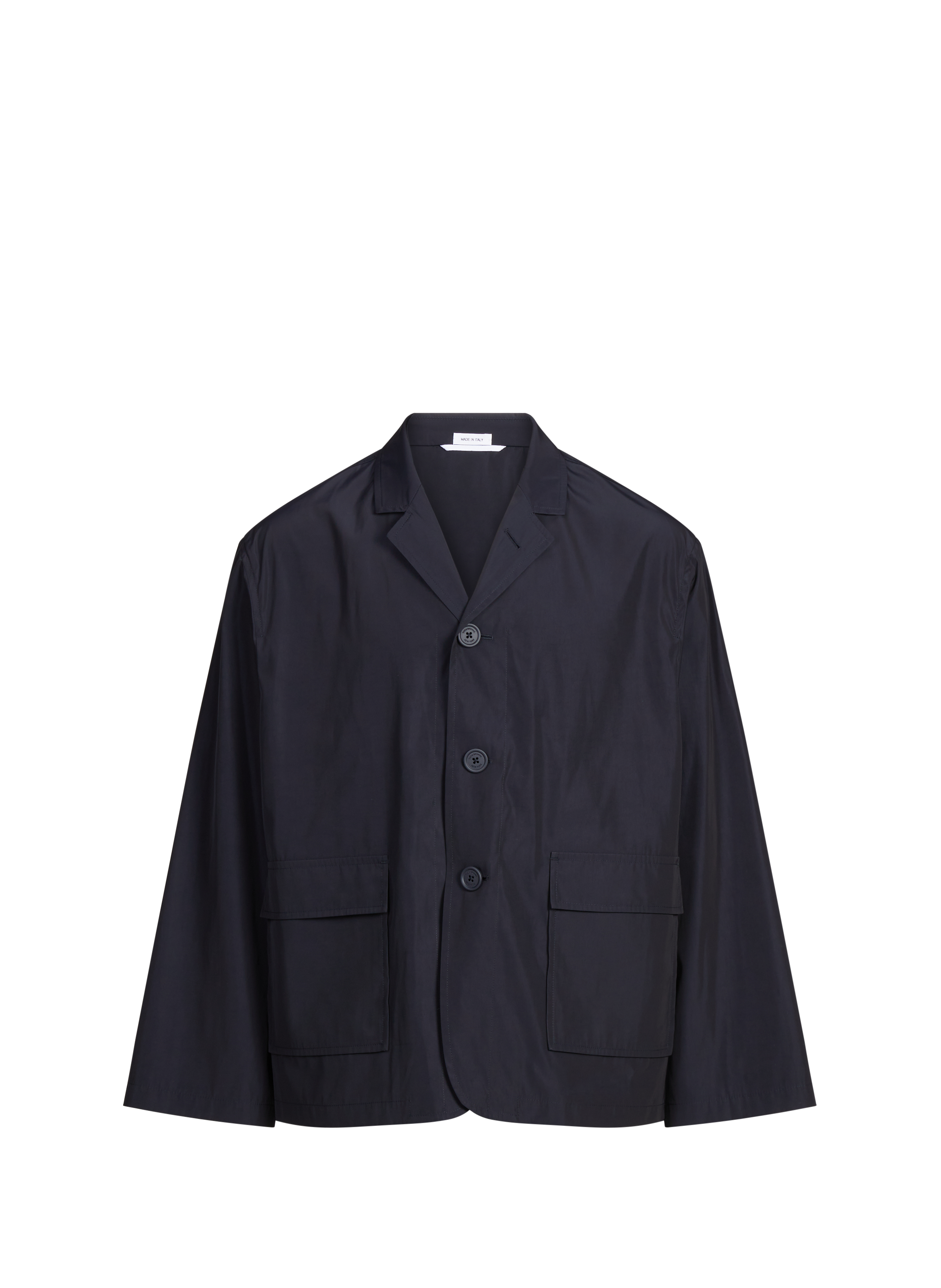 Veste droite avec marque au dos THOM BROWNE Bleu