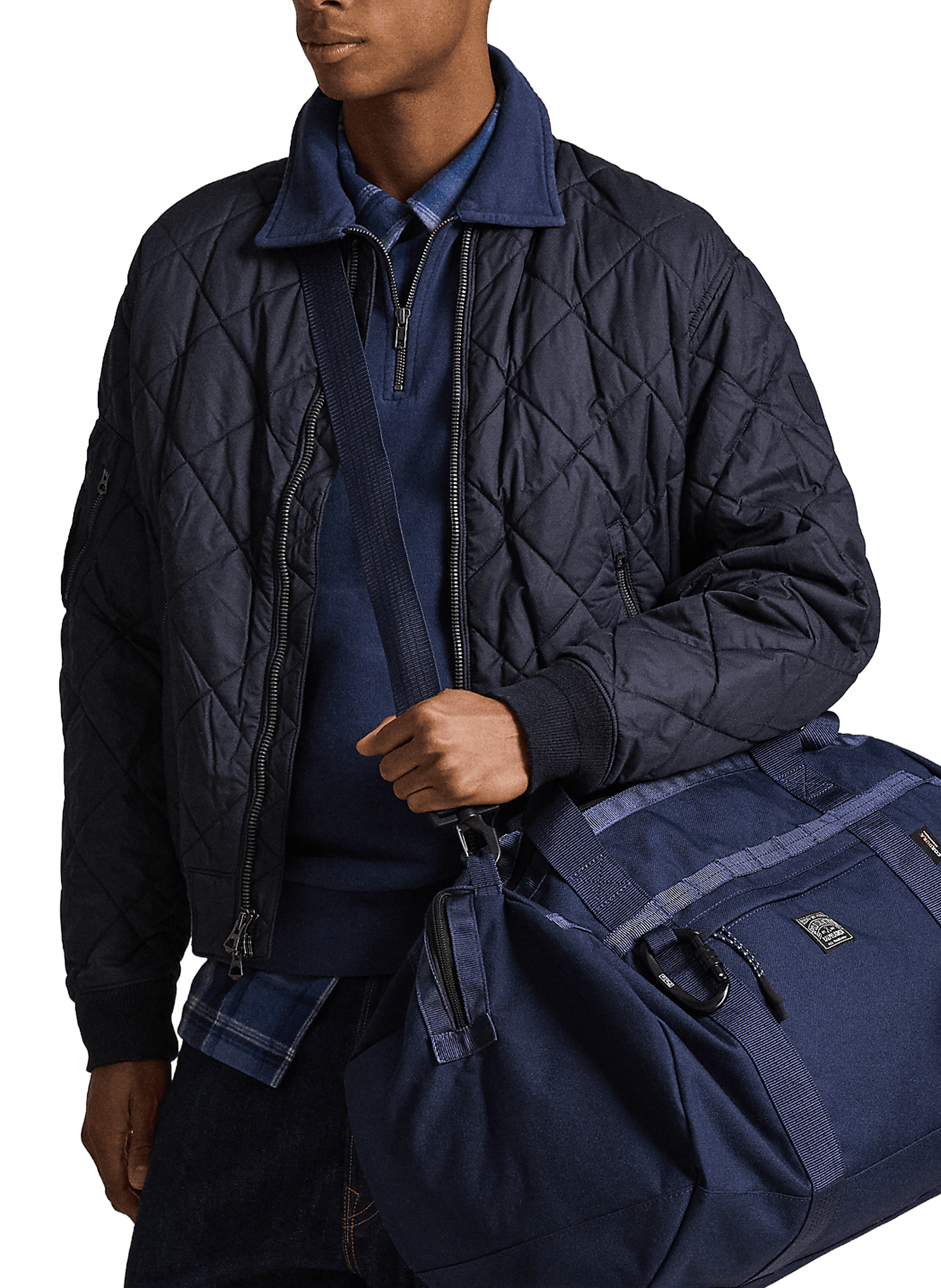 Logo weekend bag POLO RALPH LAUREN Blue