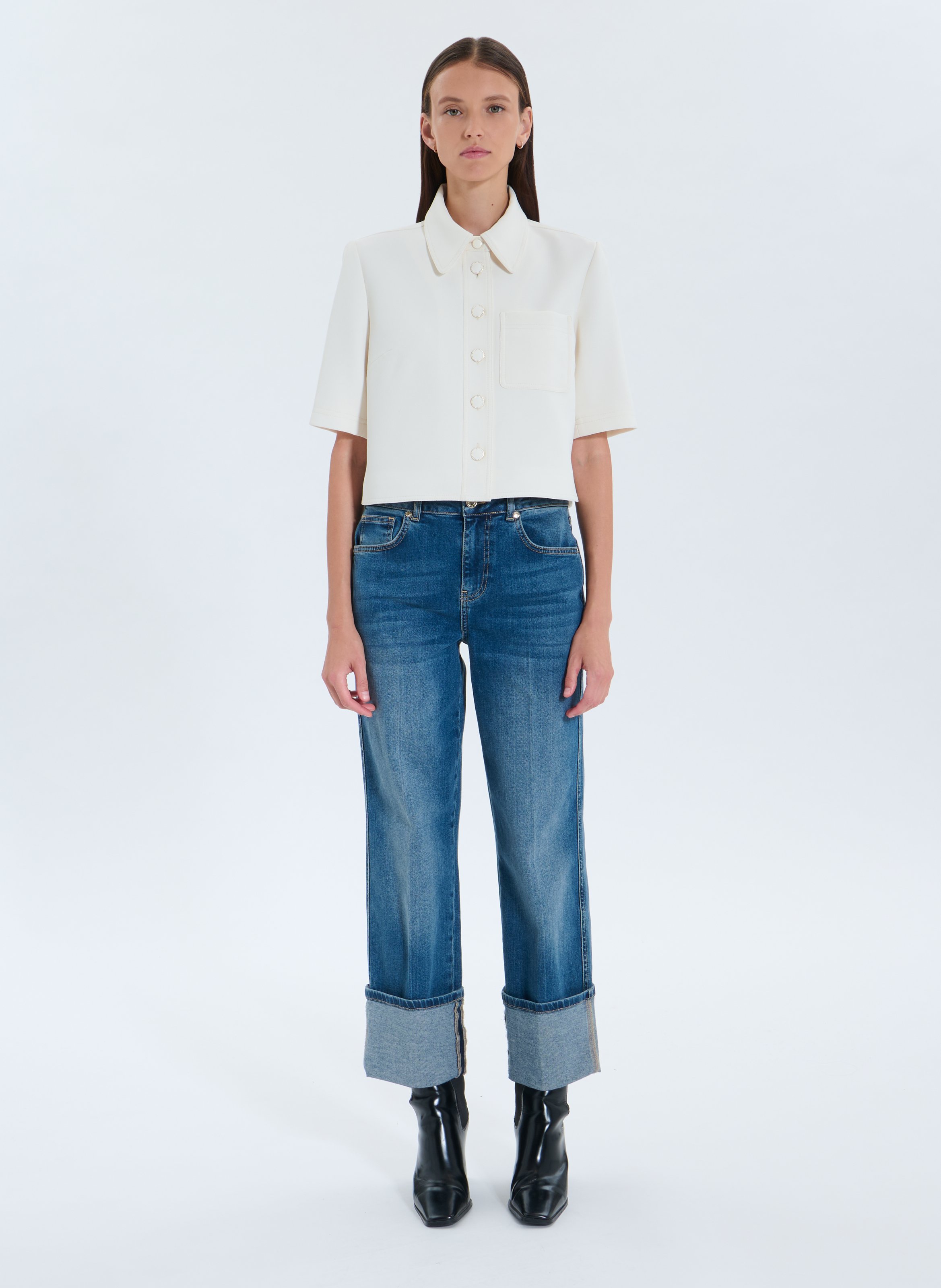 Chemise  celina ZAPA Blanc