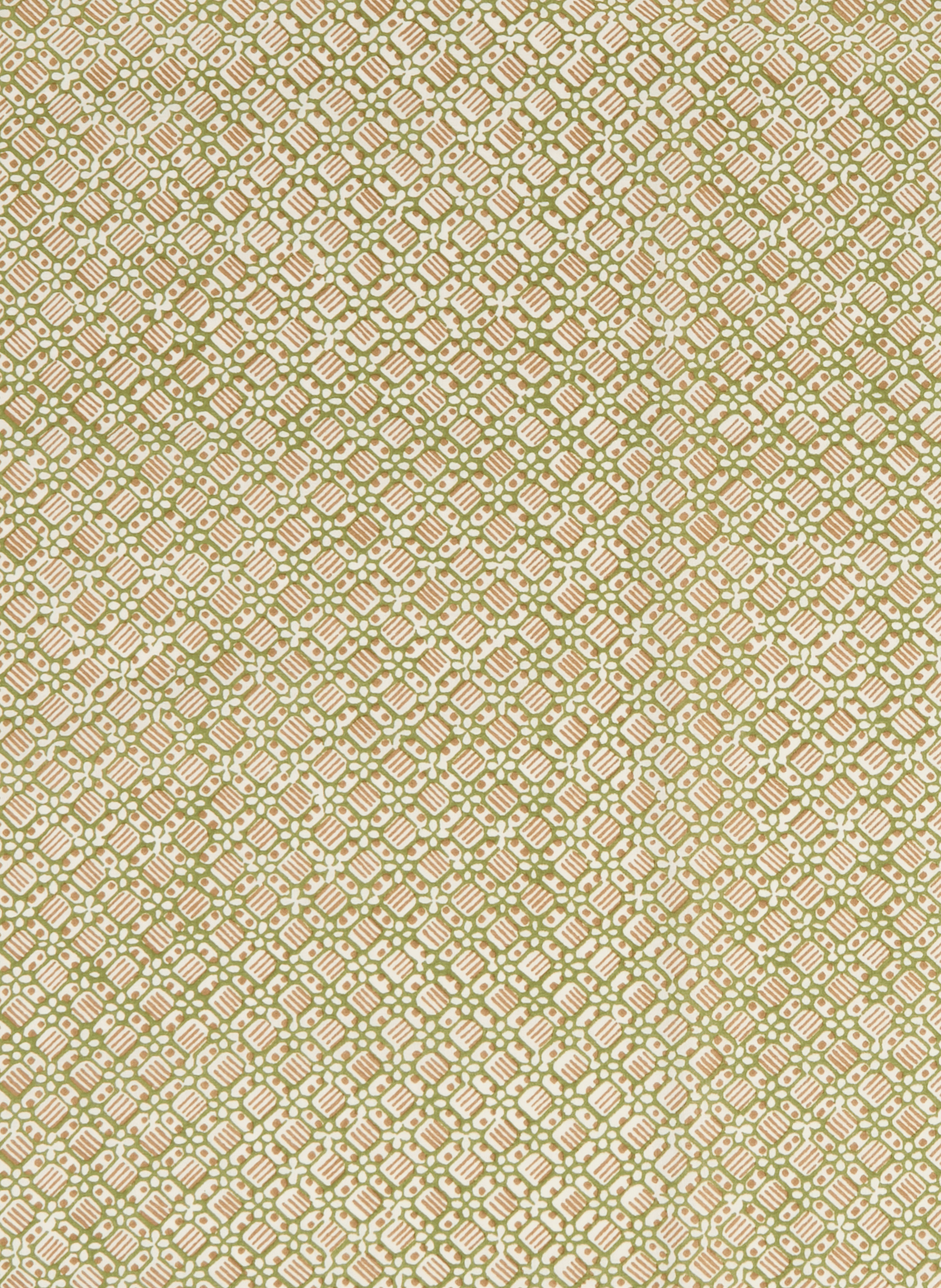 Foulard Colette en coton MOISMONT Vert