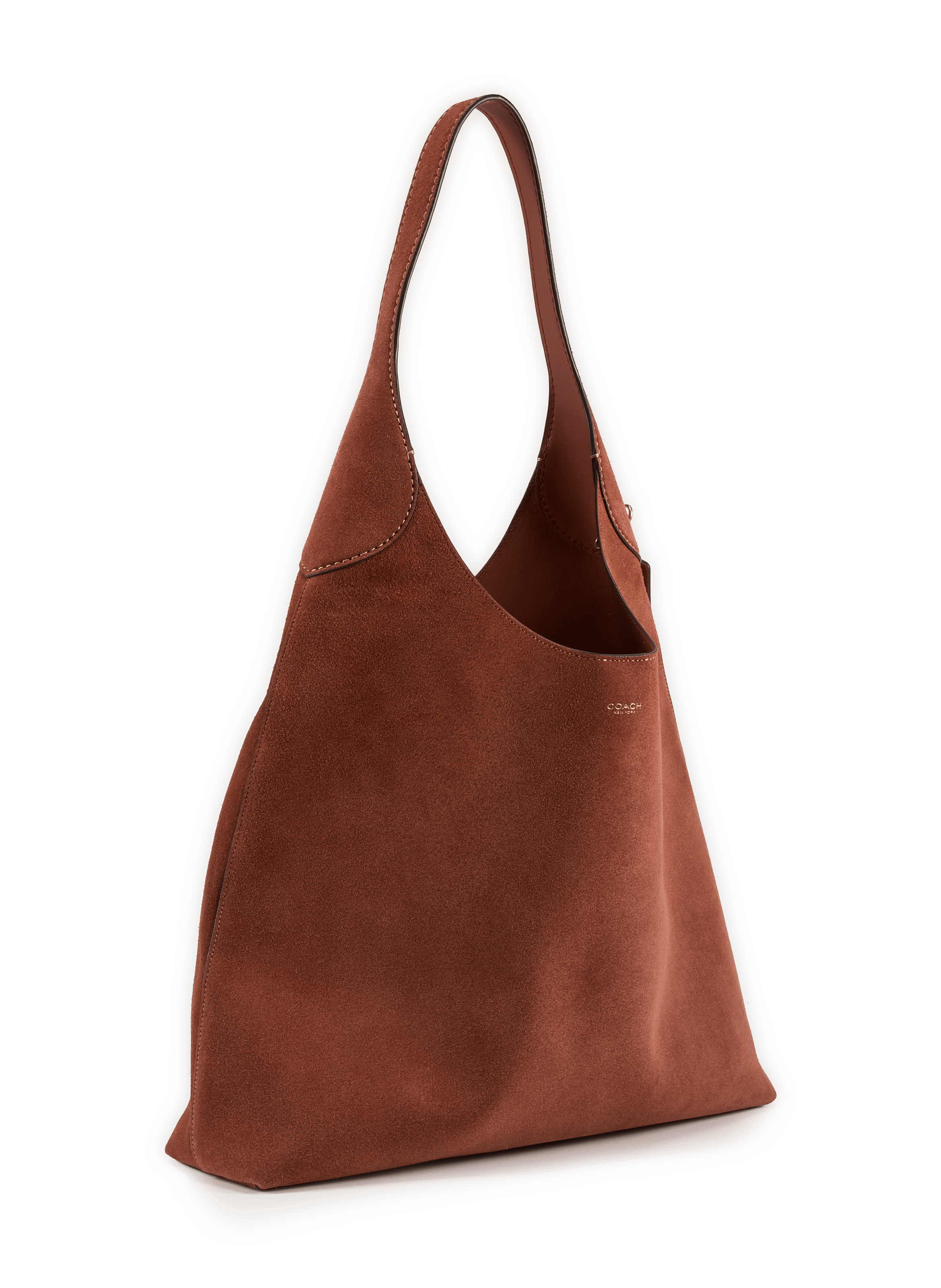 Bolso tote Brooklyn 39 de cuero COACH Marrón