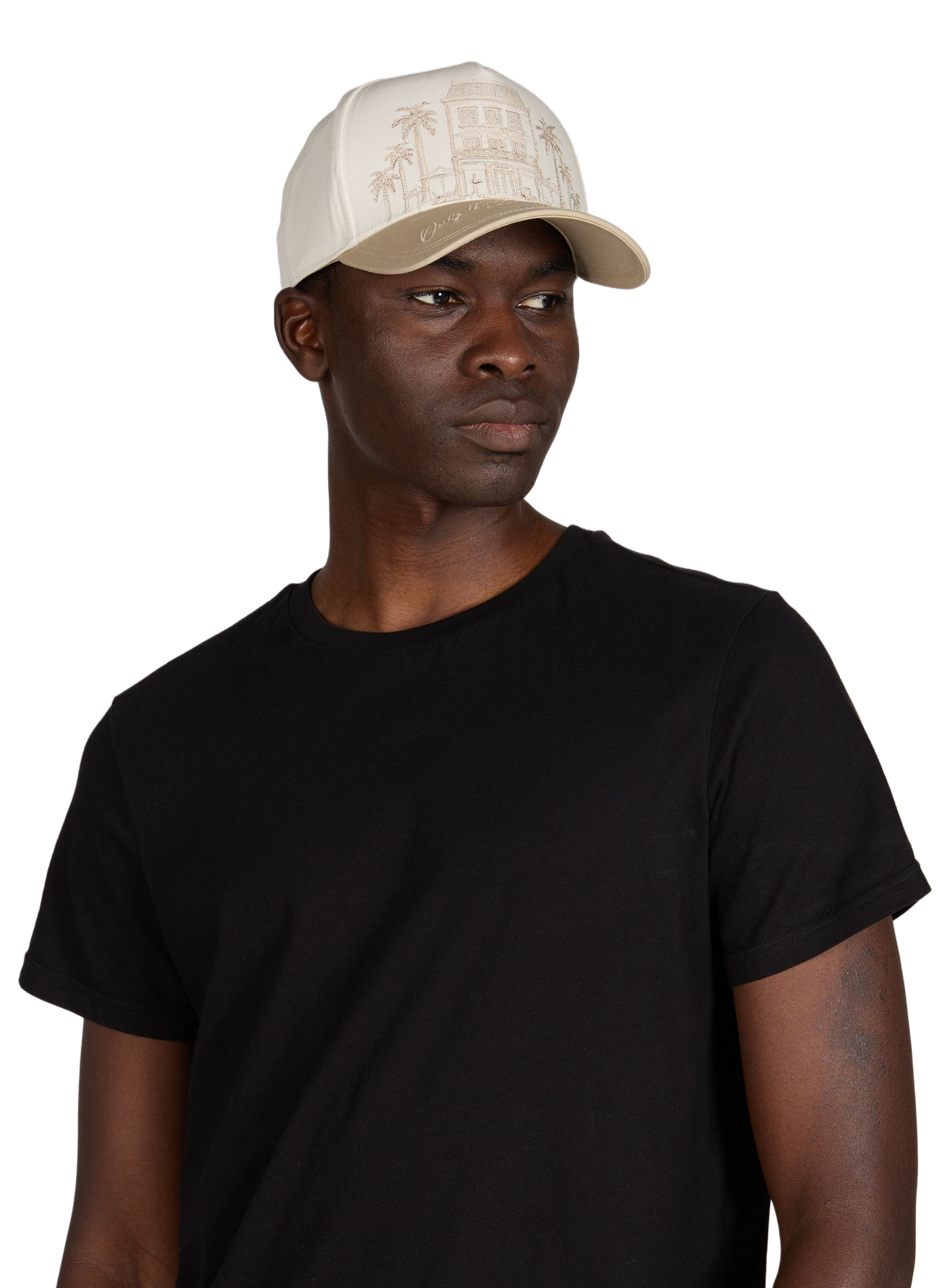 Casquette Villa Palms en coton ONLY THE BLIND Beige