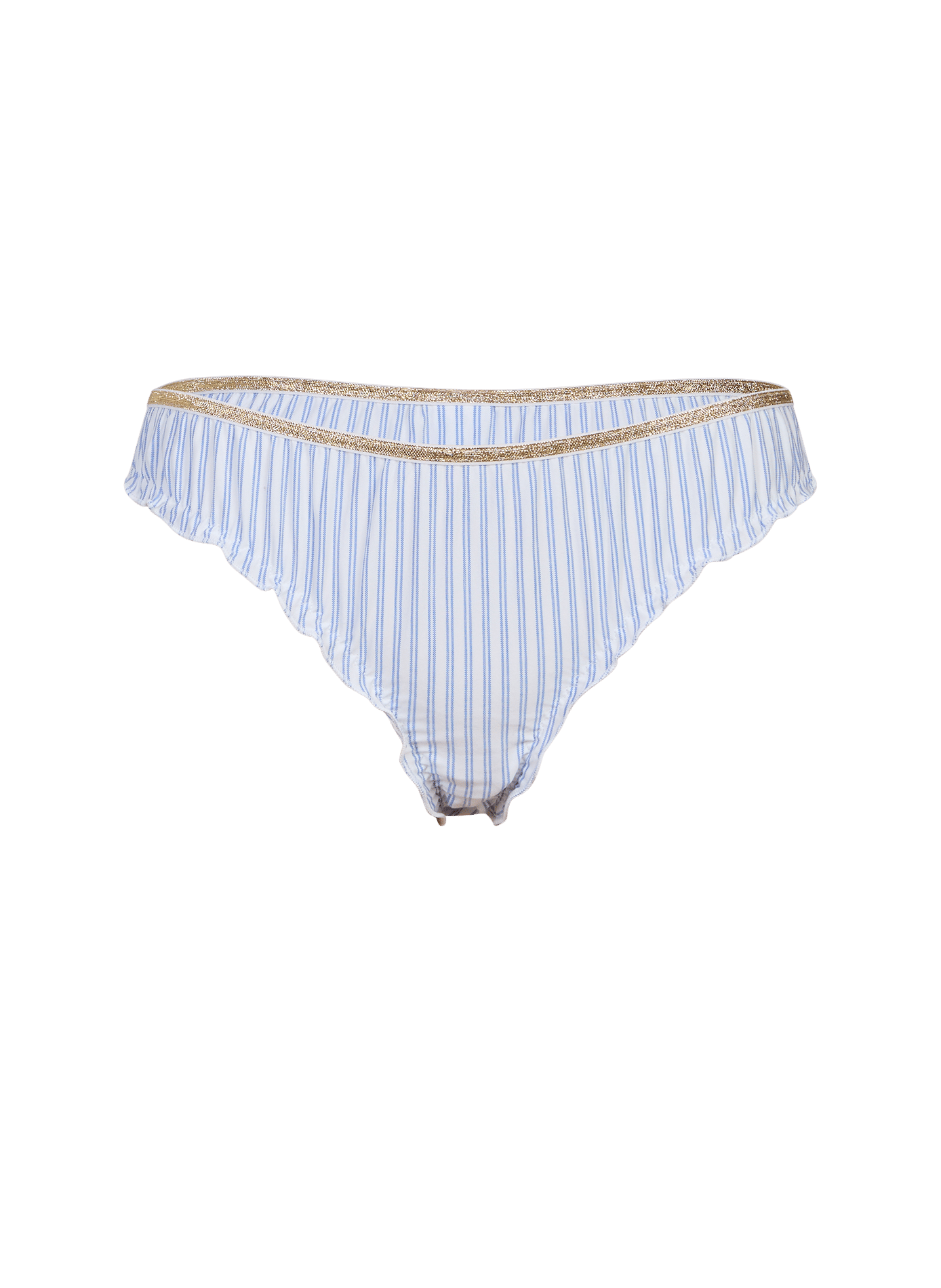 Ruffled cotton blend culottes LA NOUVELLE Multicolour