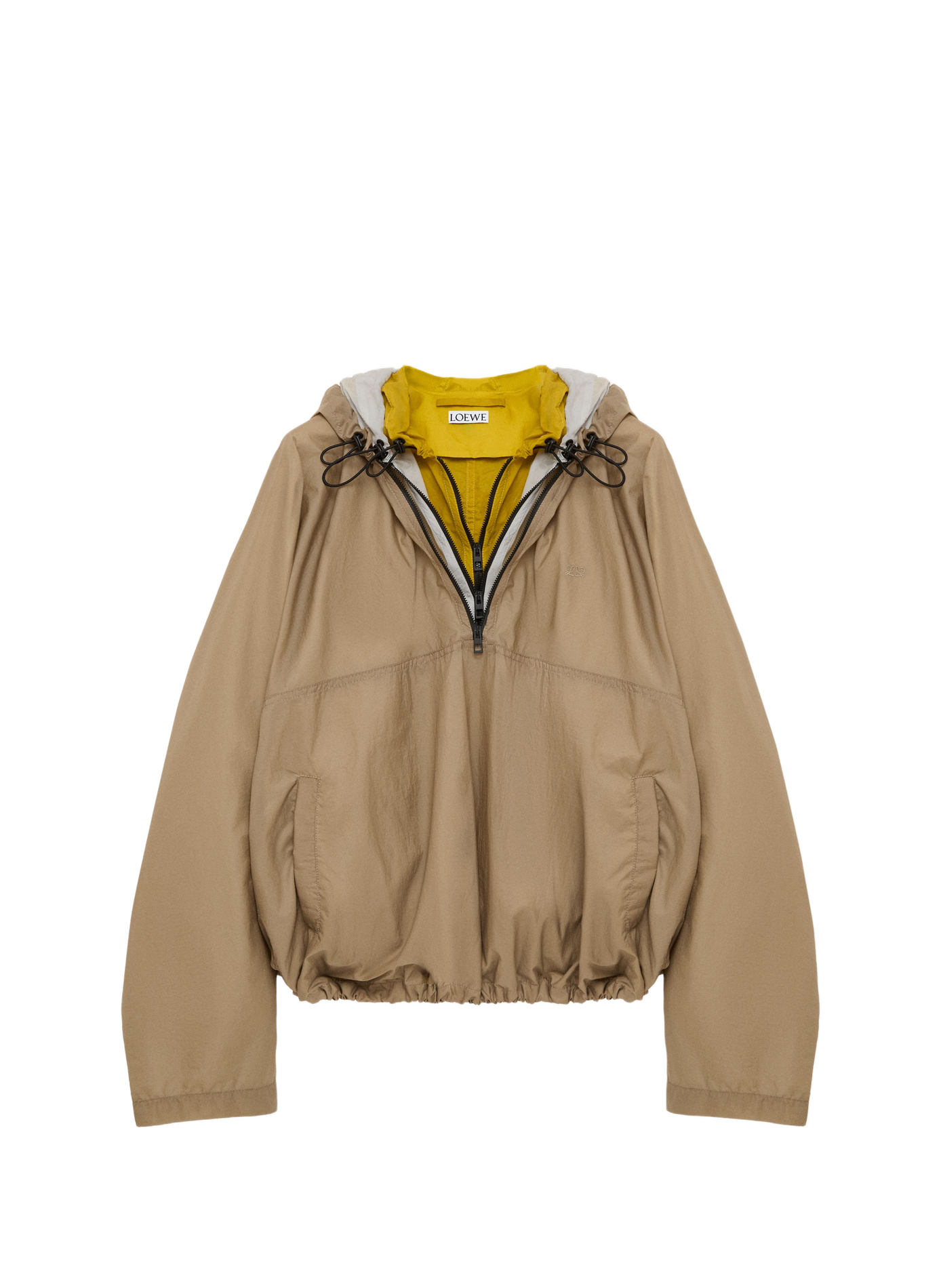 Anorak aus dreilagigem technischem Stoff LOEWE Beige