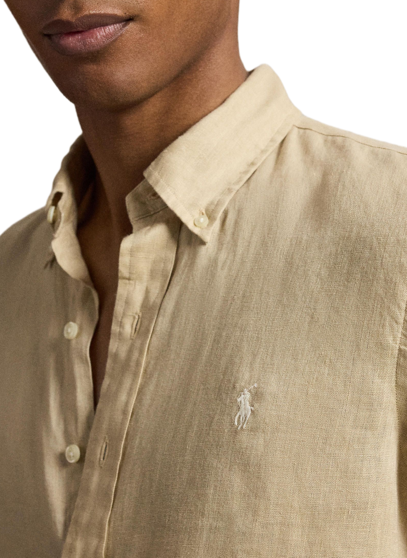 Linen shirt | Beige POLO RALPH LAUREN Men