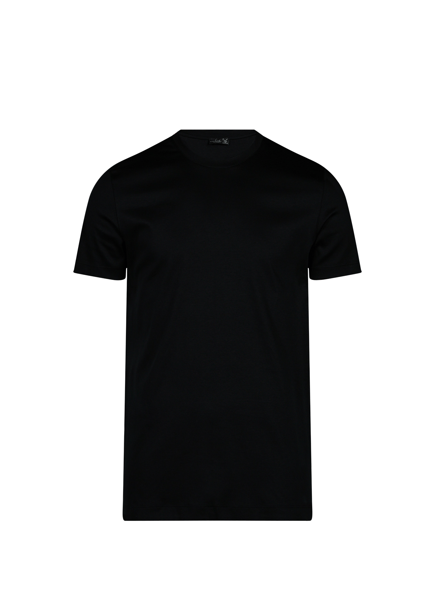 Short-sleeve cotton pullover VAN LAACK Black