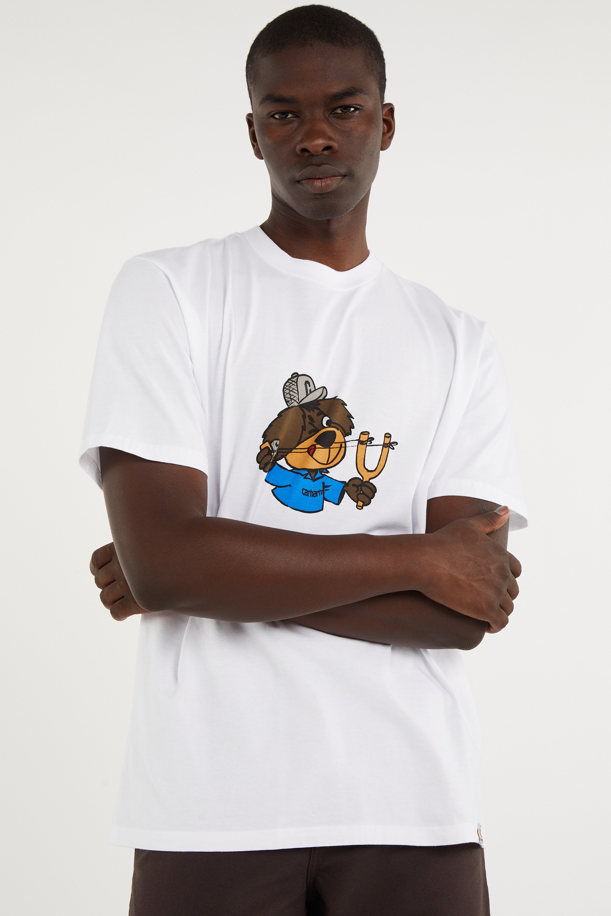 T-shirt slingshot CARHARTT WIP Blanc