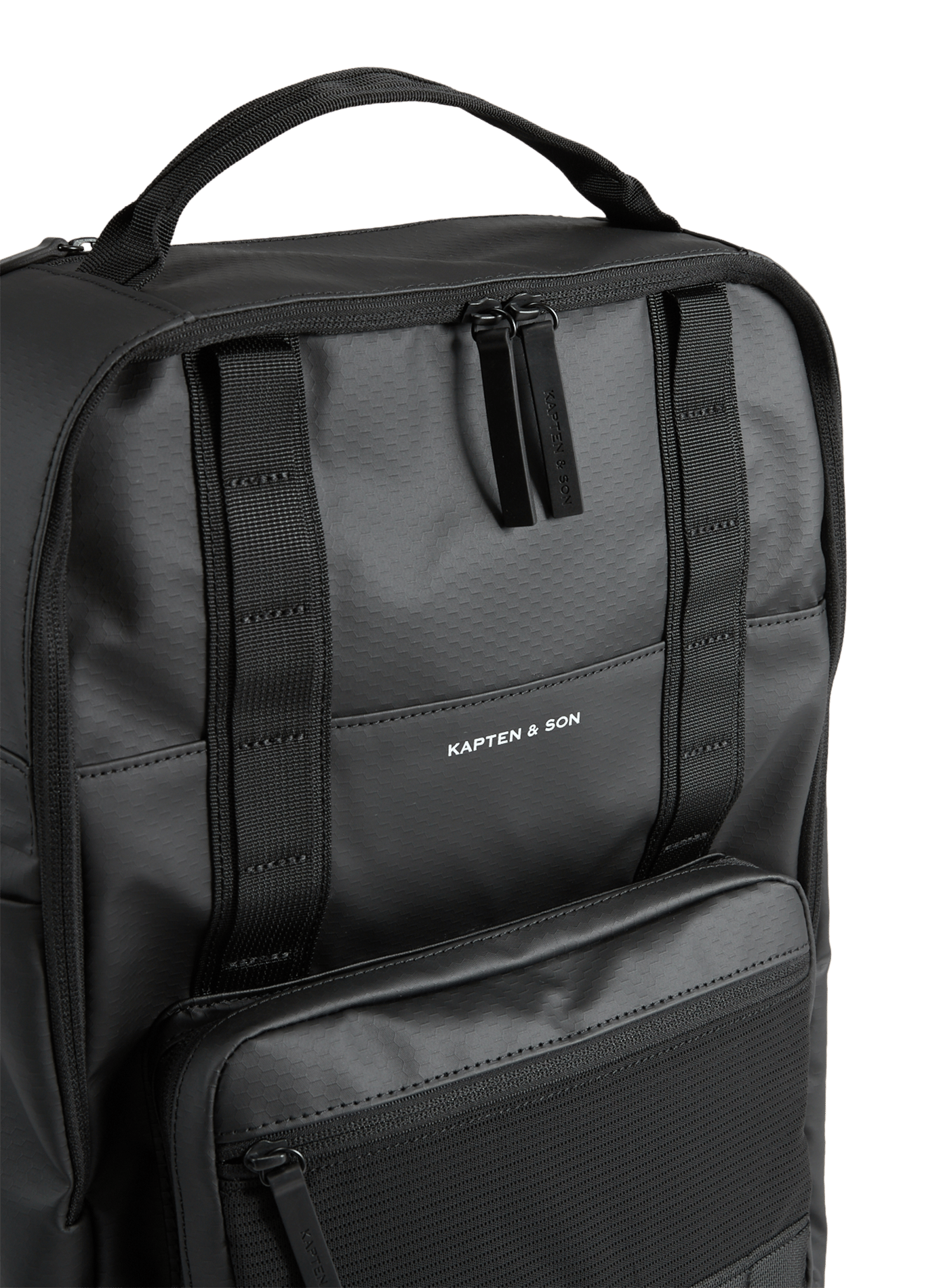 Bergen backpack KAPTEN & SON Black