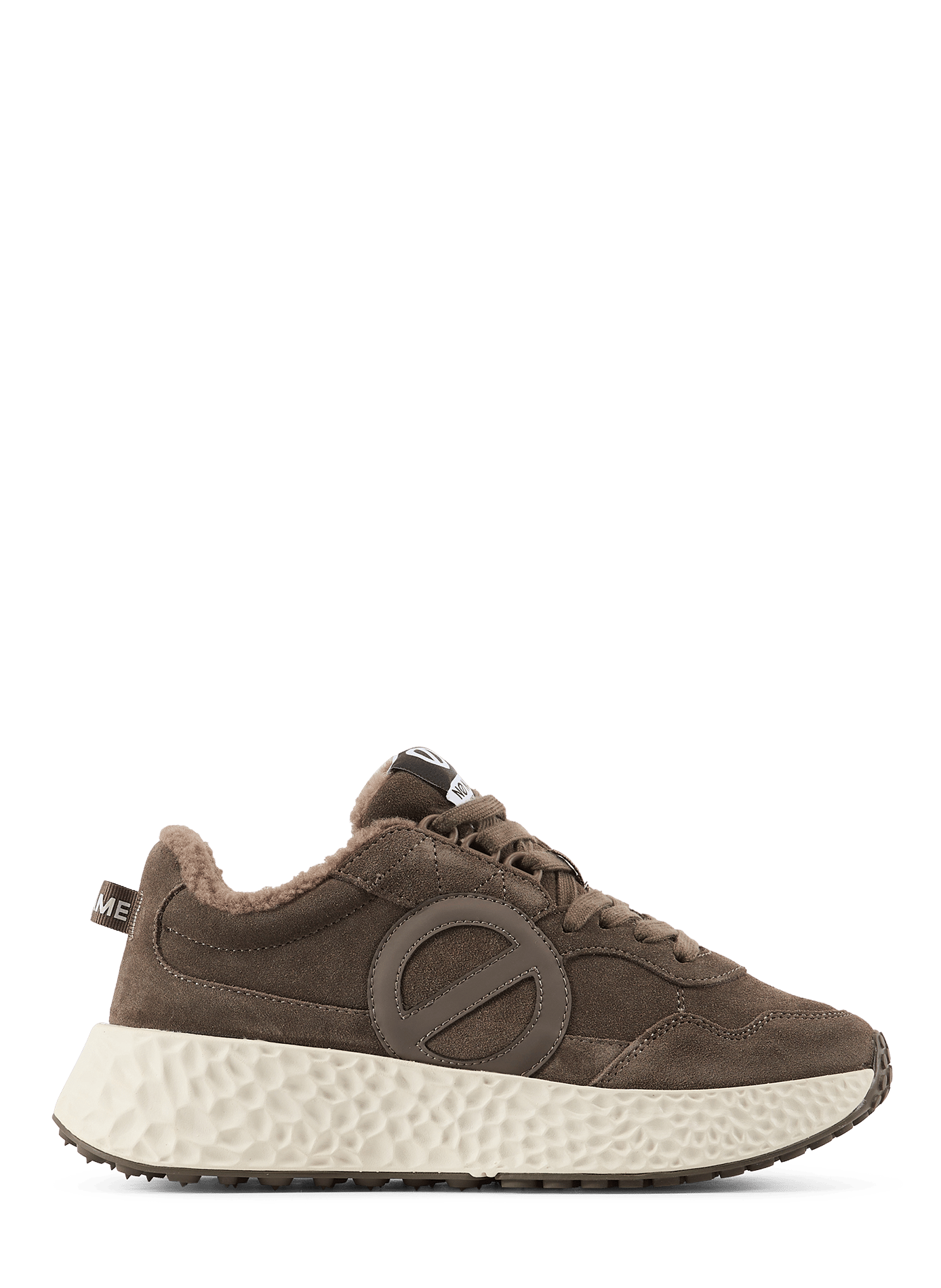 Low-top Carter Jogger W sneakers in cowhide leather NO NAME Brown