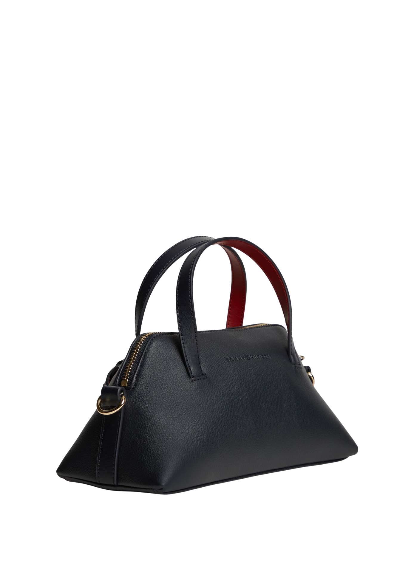 Plain zippered handbag TOMMY HILFIGER Blue
