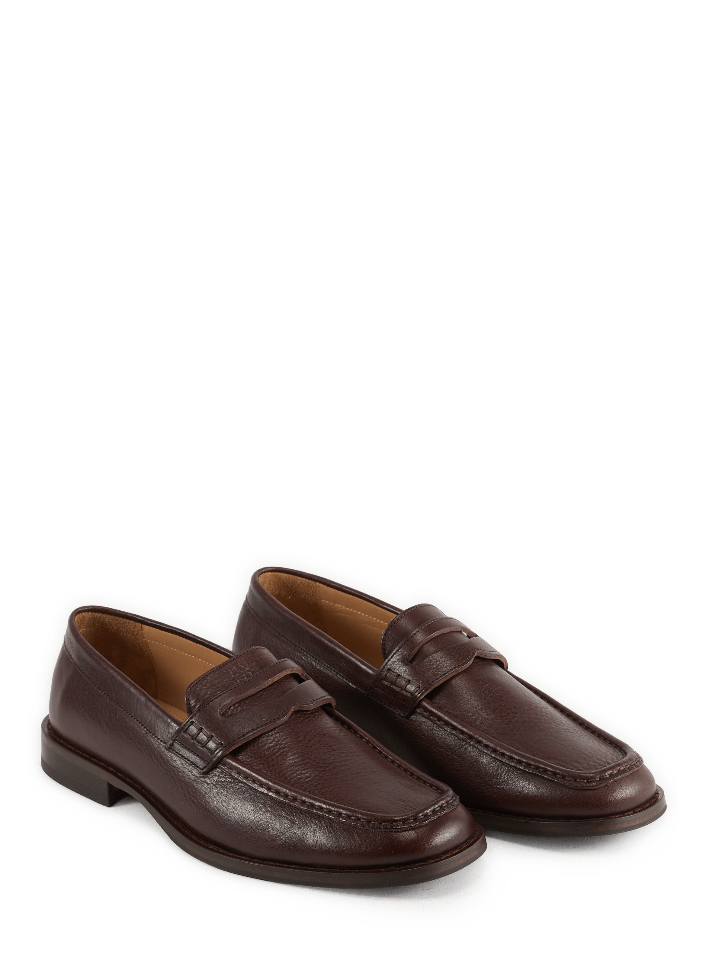 Leather loafers OUR LEGACY Brown