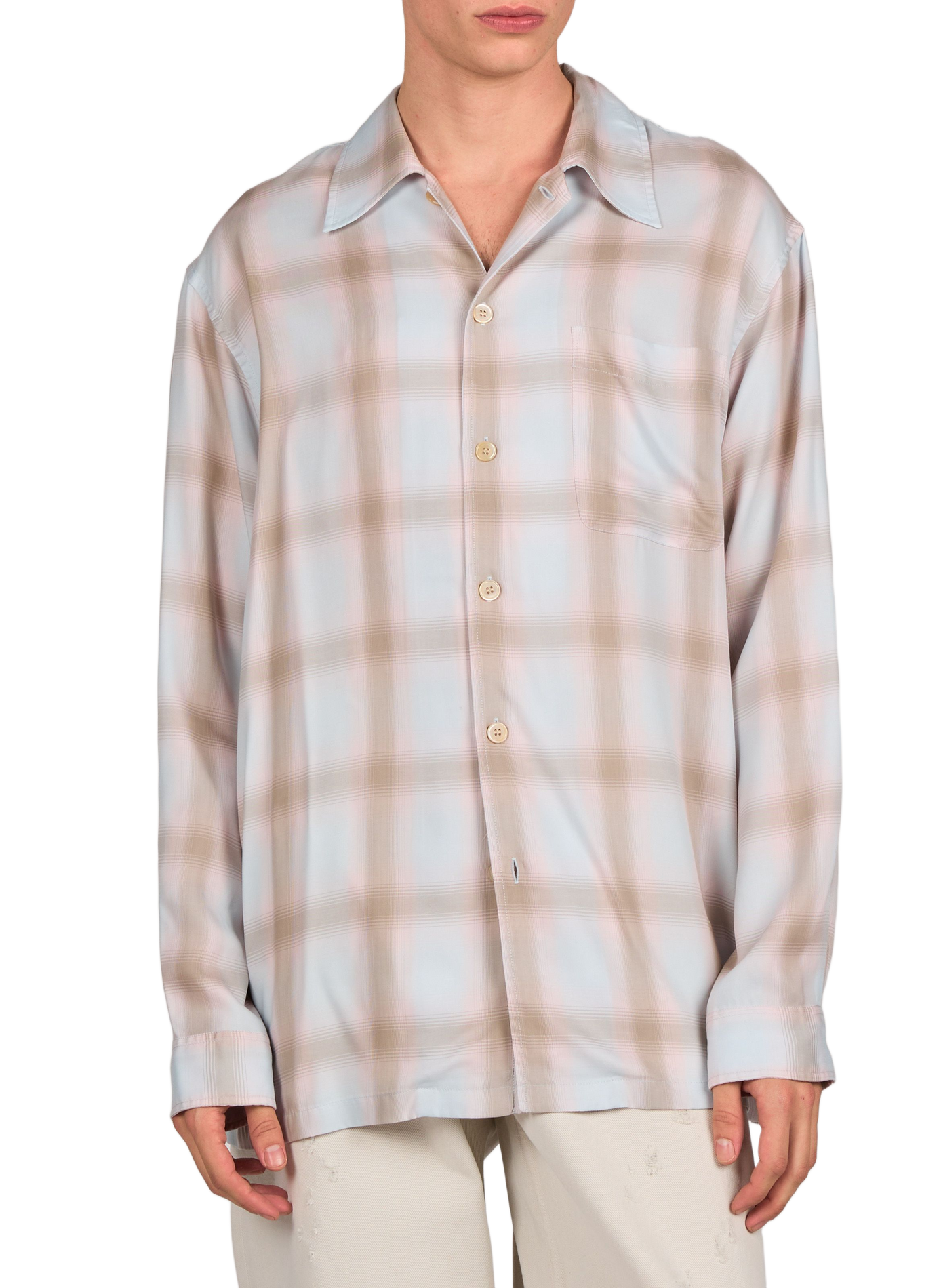 Oversized checked shirt OUR LEGACY Multicolour