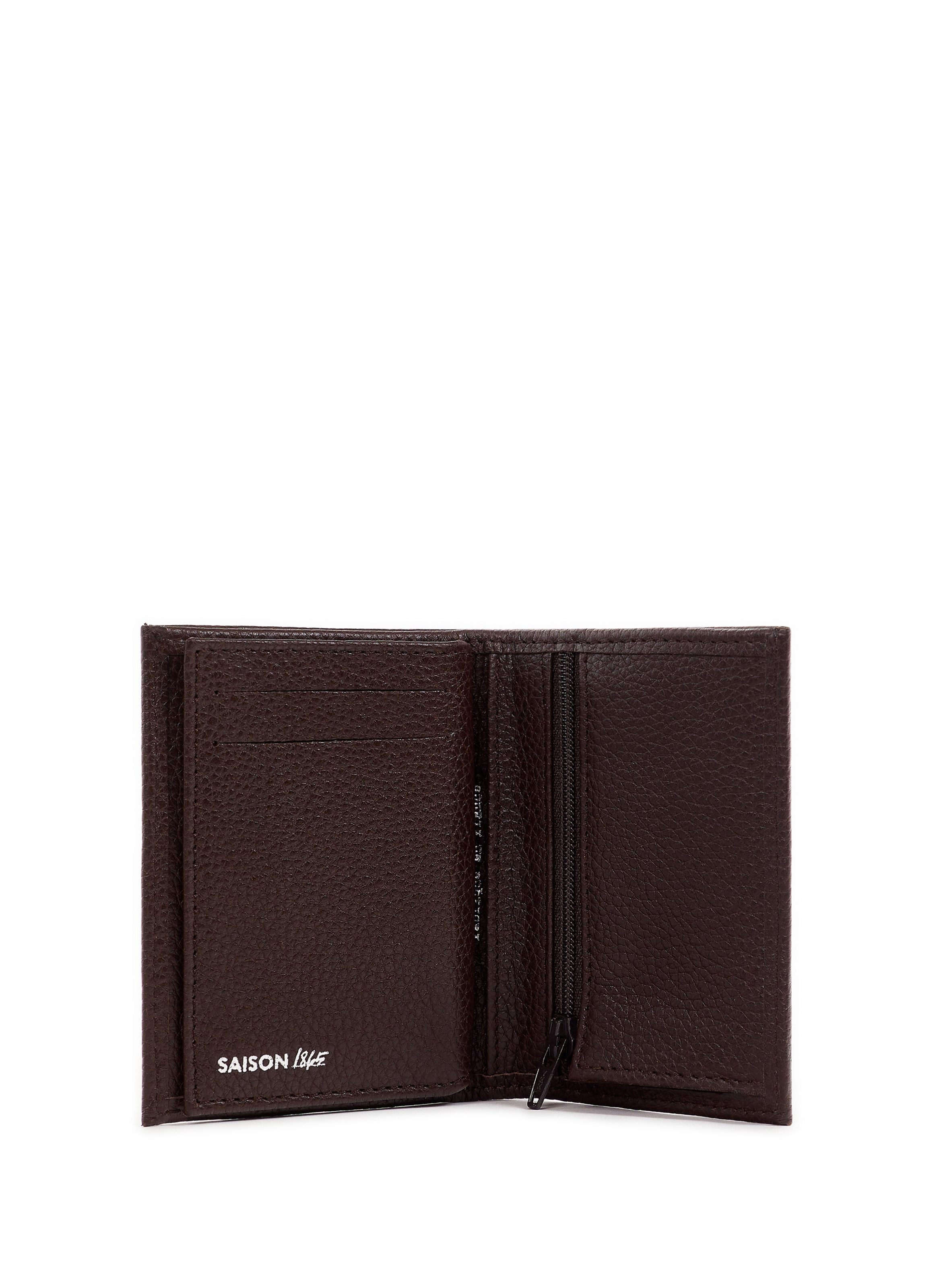 Portefeuille en cuir SAISON 1865 Marron