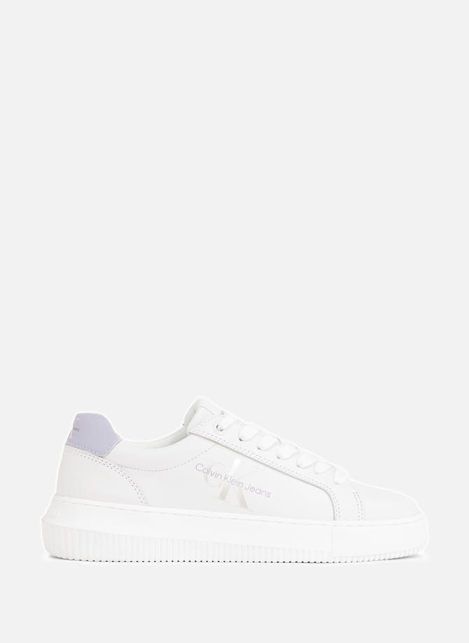 Leather low-top sneakers CALVIN KLEIN