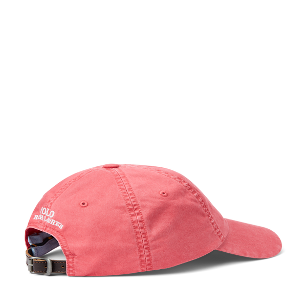 Polo Ralph Lauren Logo Baseball Cap In Pink