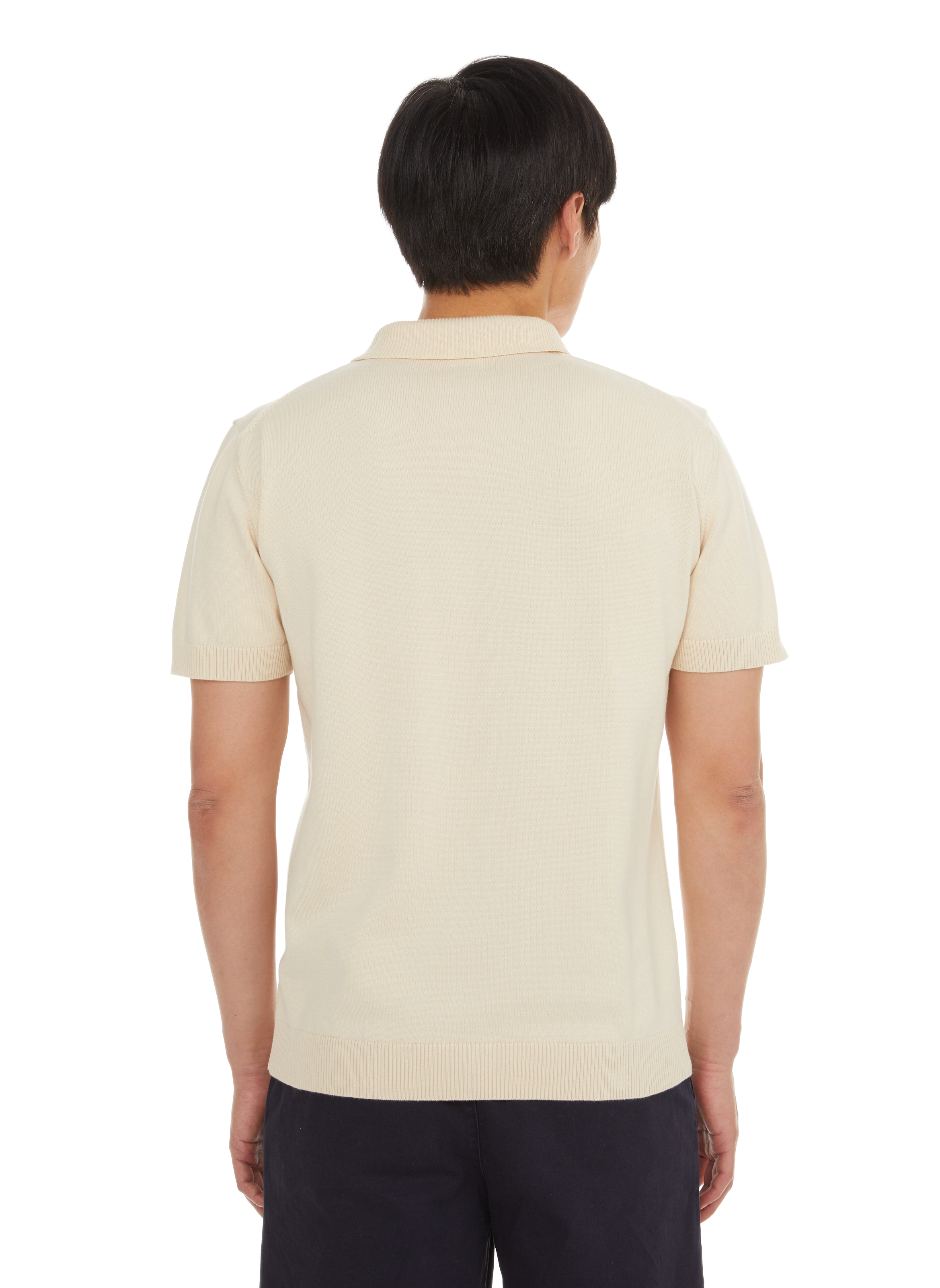 Cotton polo shirt  AU PRINTEMPS PARIS Beige