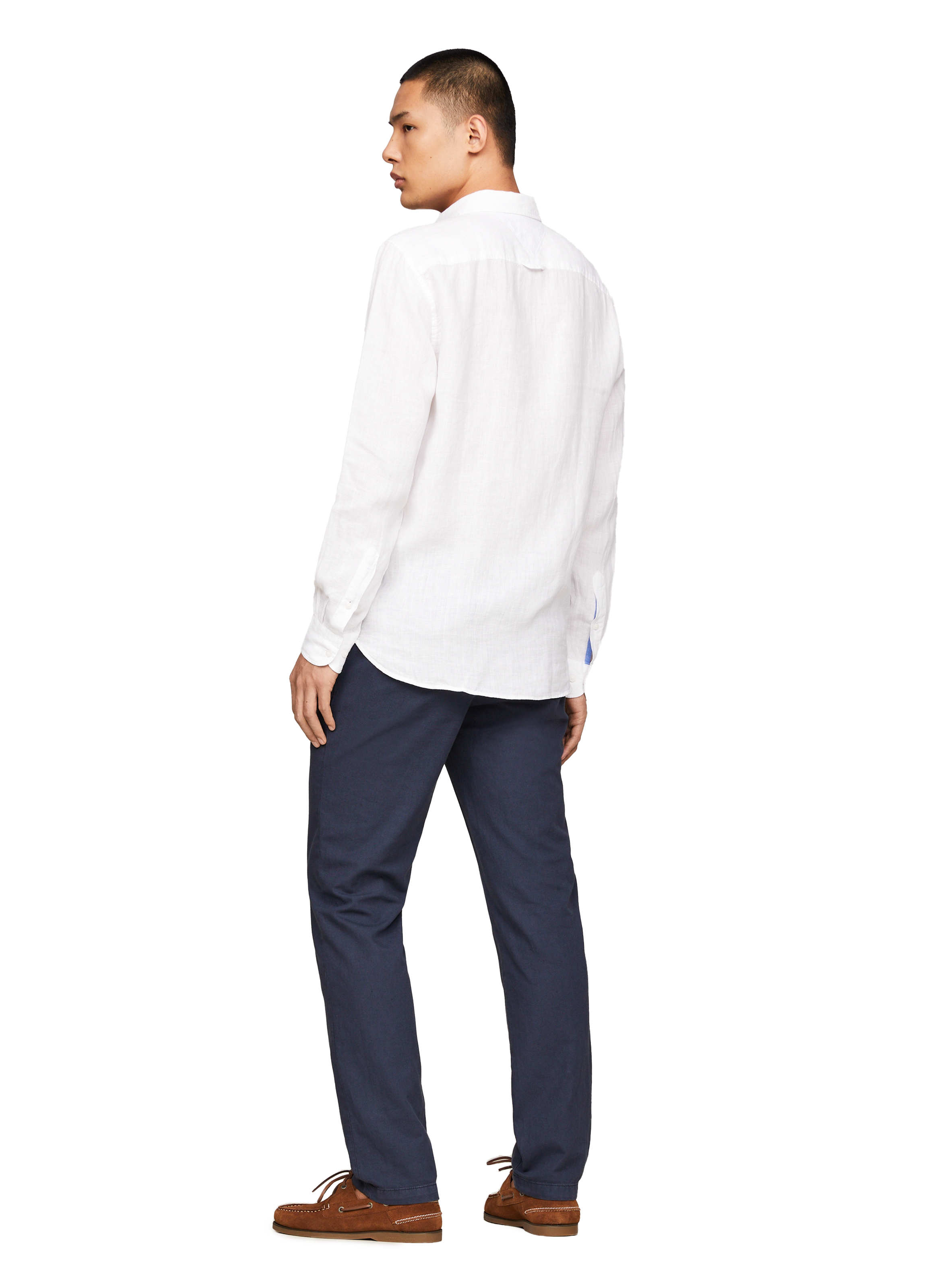 Linen shirt TOMMY HILFIGER White