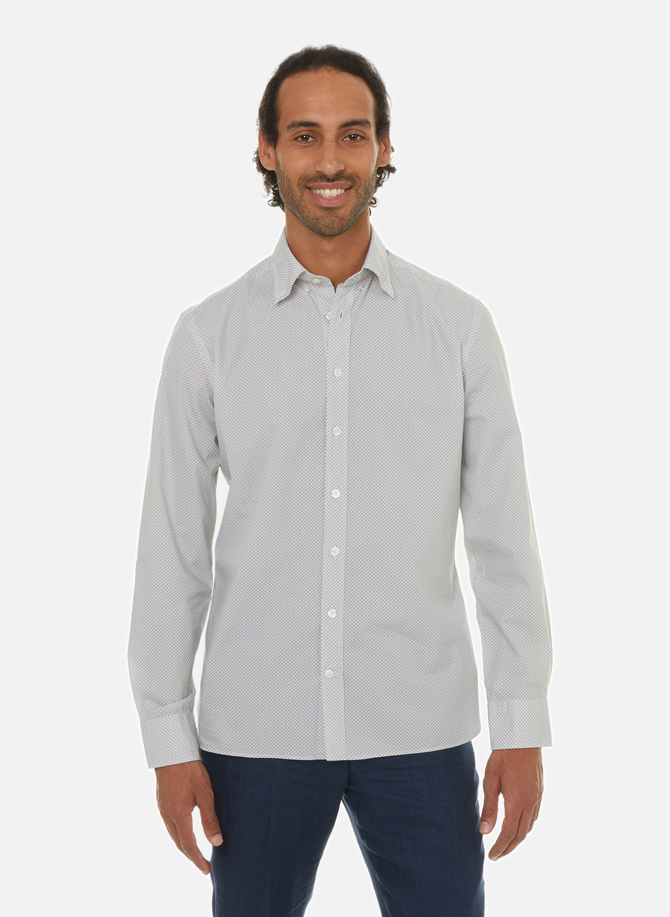 Patterned cotton shirt HACKETT