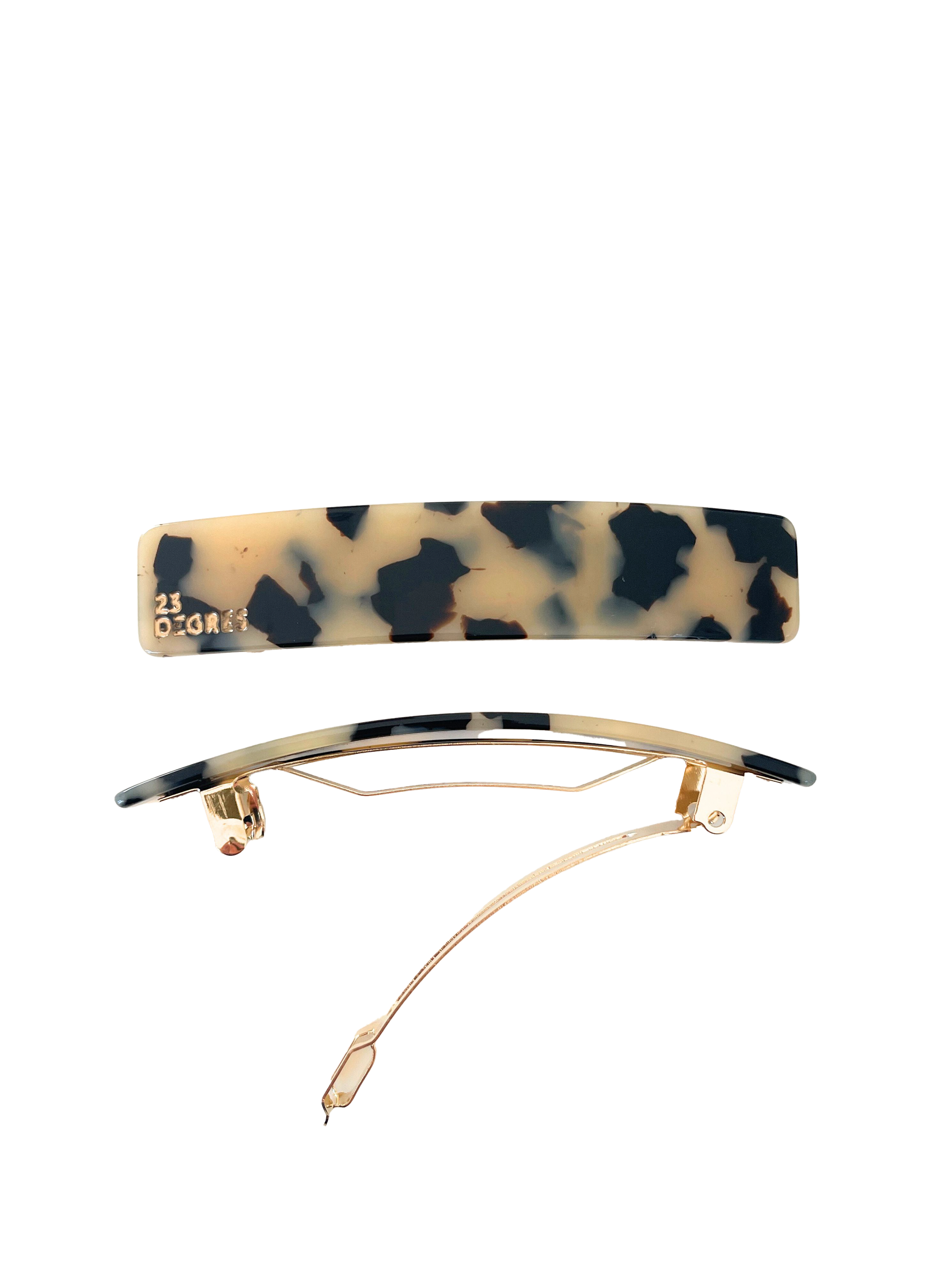 Classic Beige 9cm Barrettes 23 DEGRES No color