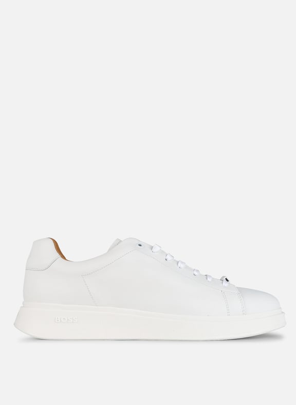 Baskets basses en cuir Blanc by BOSS BOSS Baskets basses en cuir Blanc