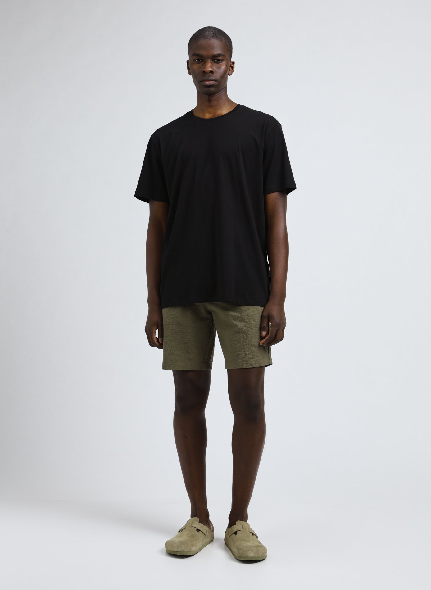 Cotton Shorts SELECTED Green