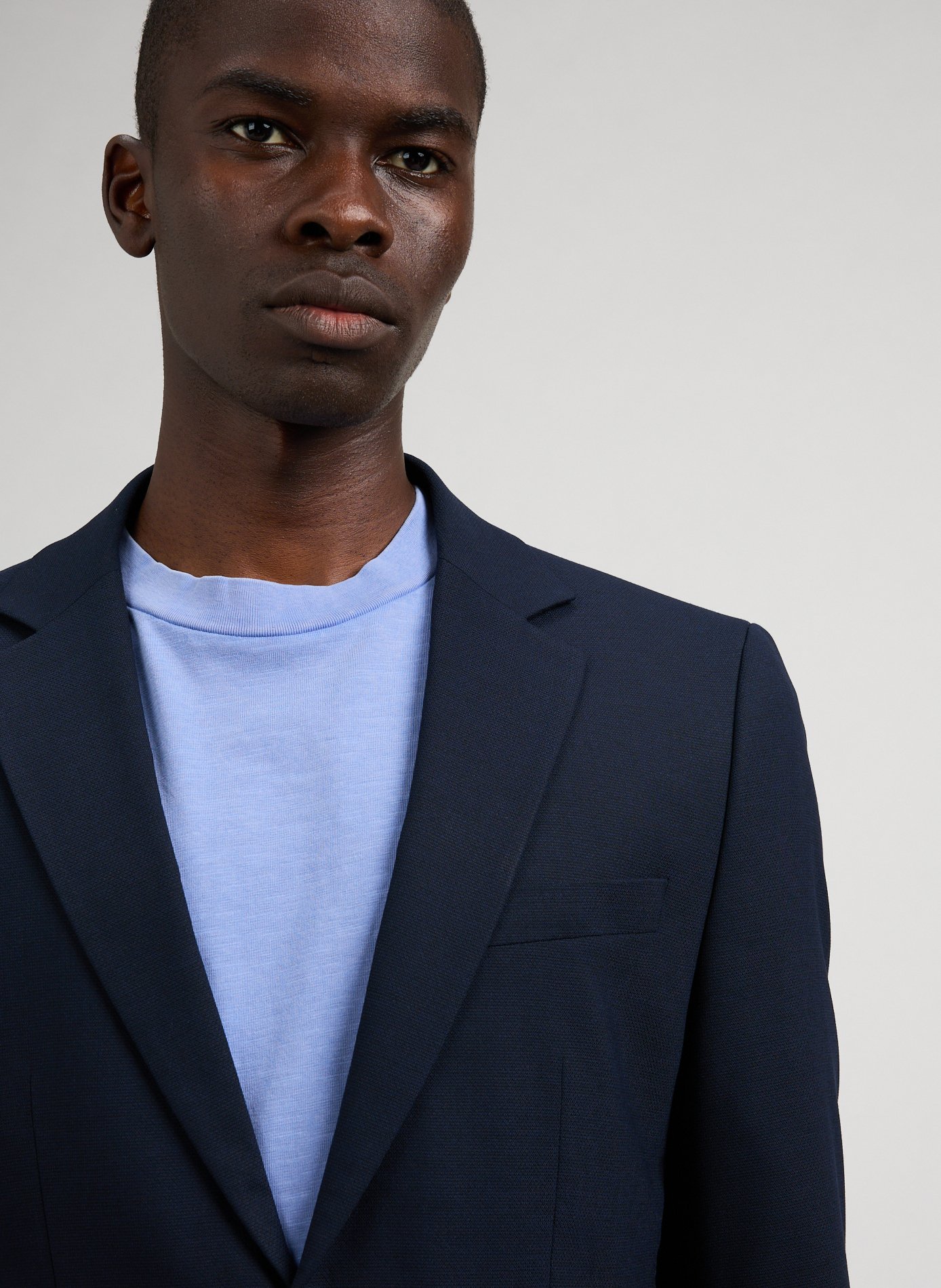 Blazer slim multi poches  SELECTED Bleu