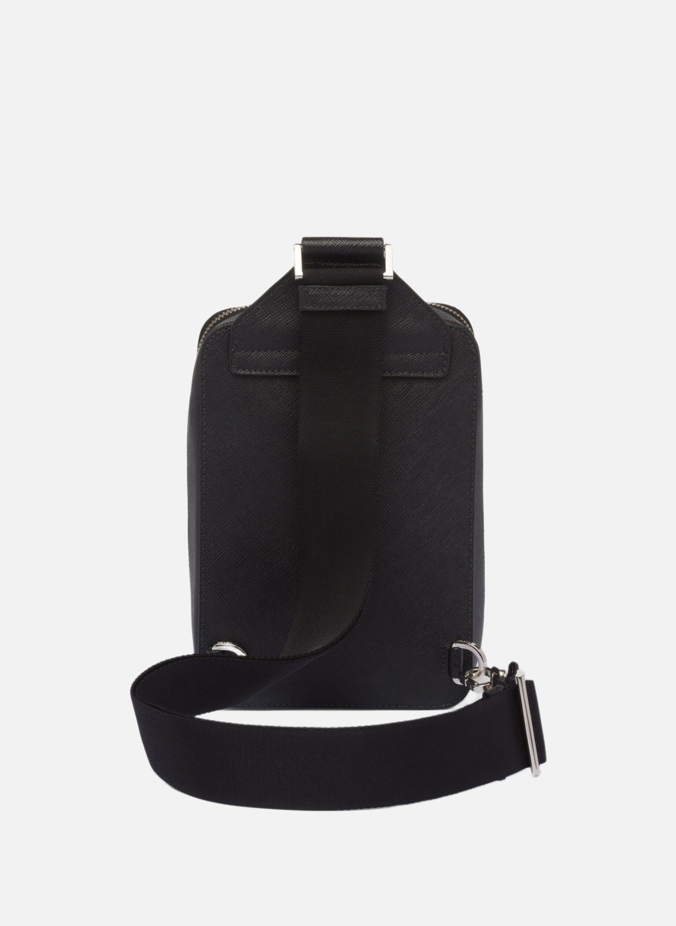 Sac prada brique en cuir saffiano PRADA Noir