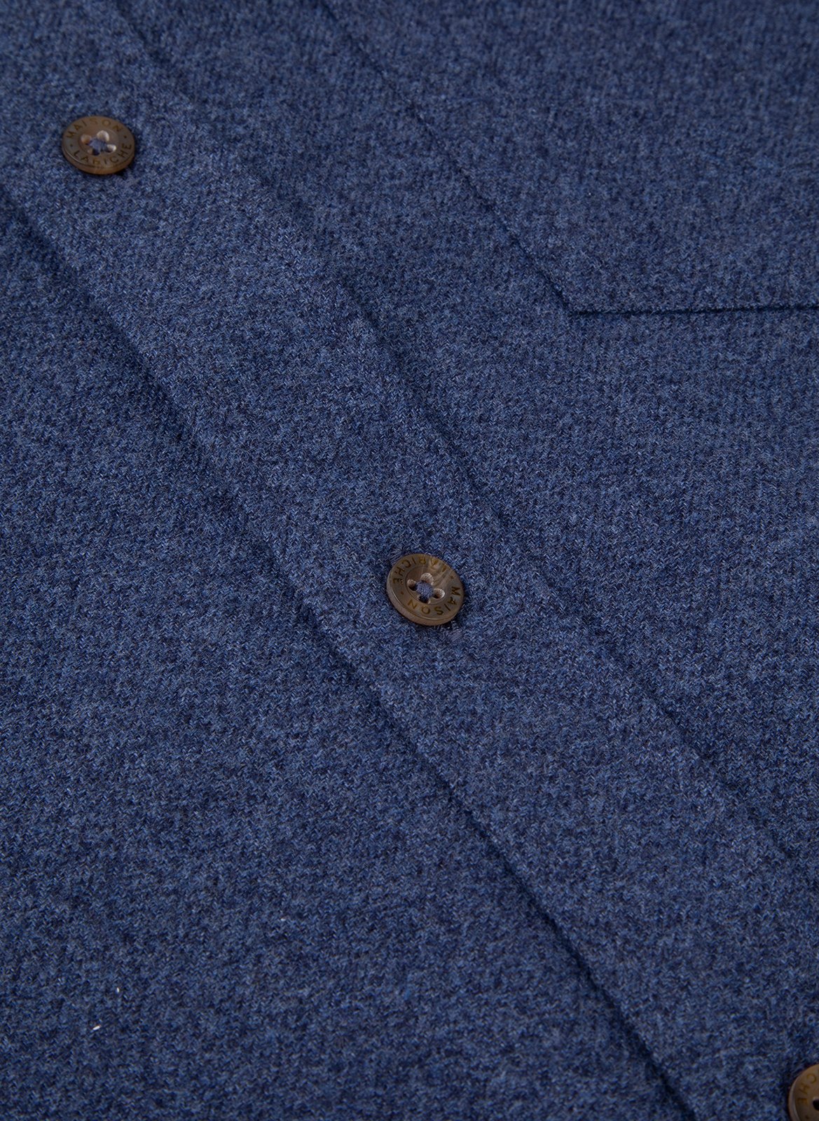 Good Seed Cotton Shirt MAISON LABICHE Blue