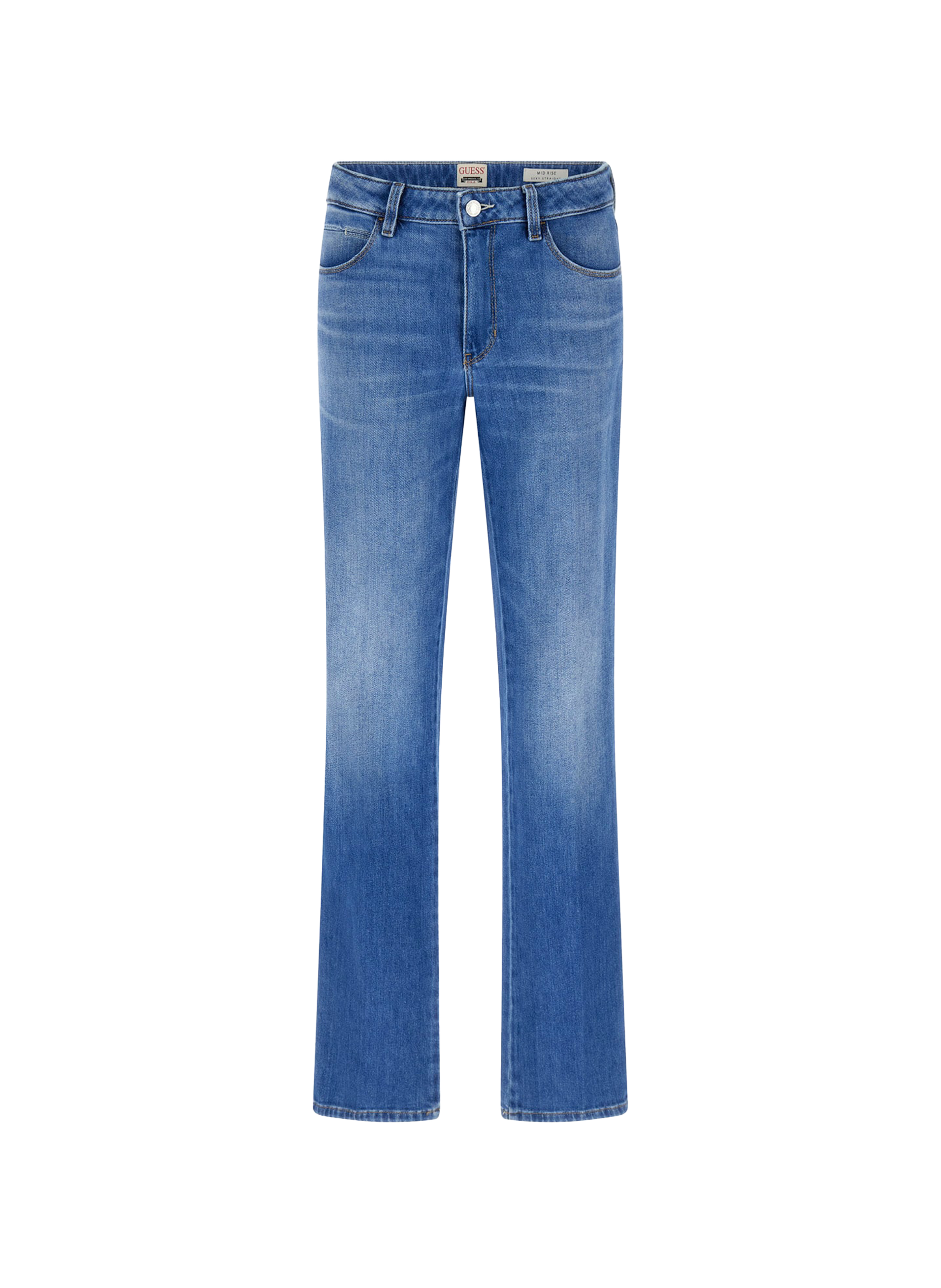 Jean sexy droit  GUESS Bleu