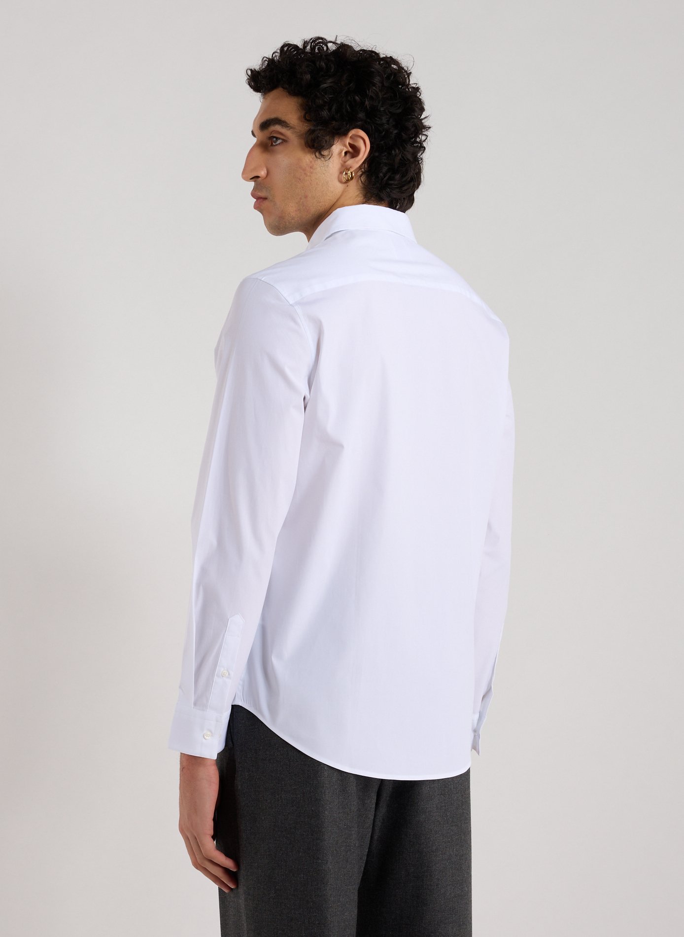 Stretch shirt CALVIN KLEIN White