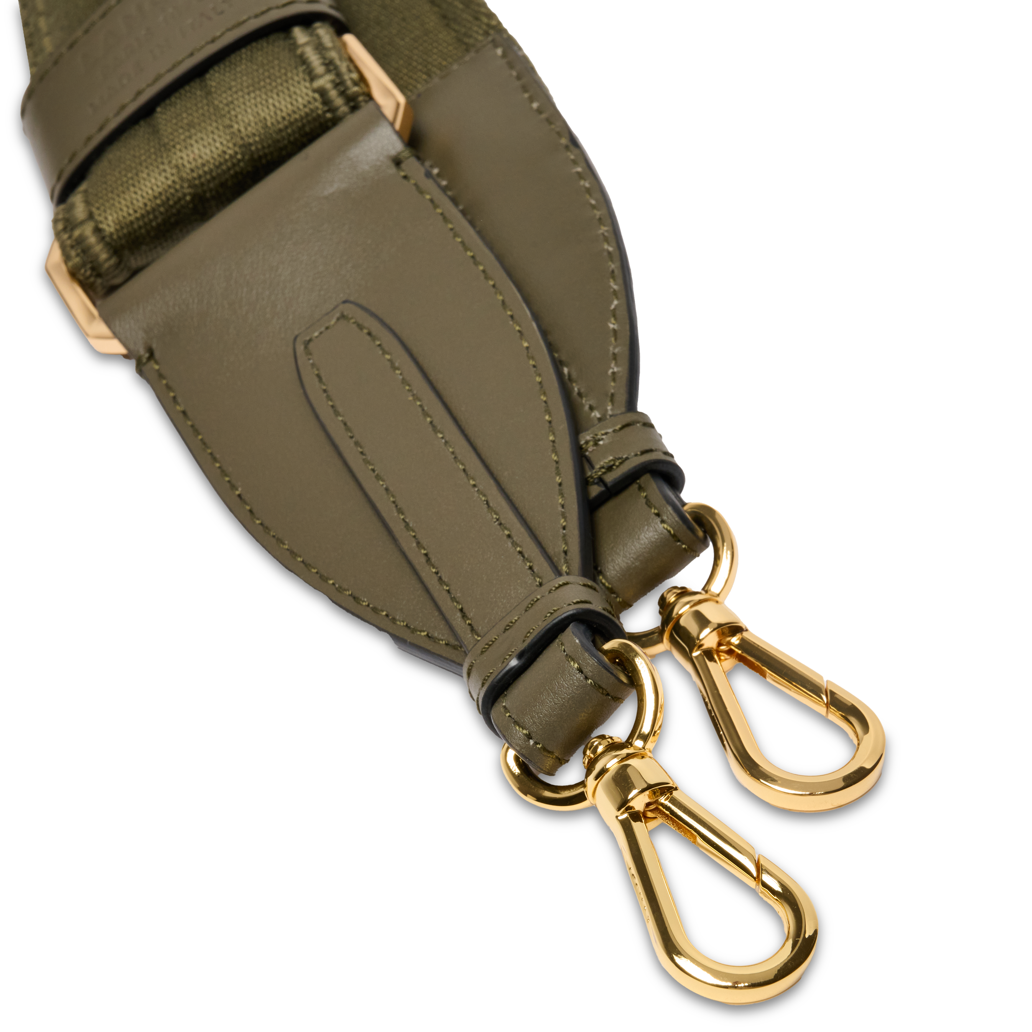 Bandoulière sangle ajustable bcbg de lancel en cuir Vert