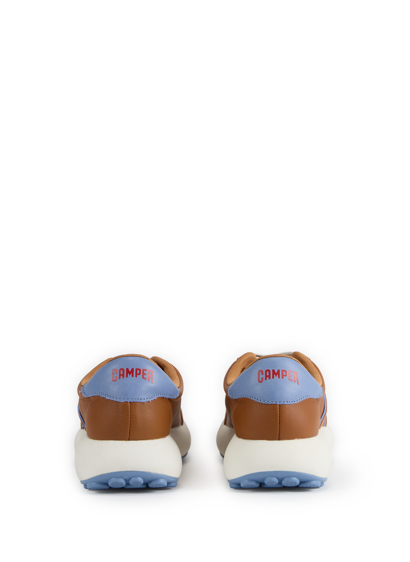 Leather sneakers CAMPER Brown