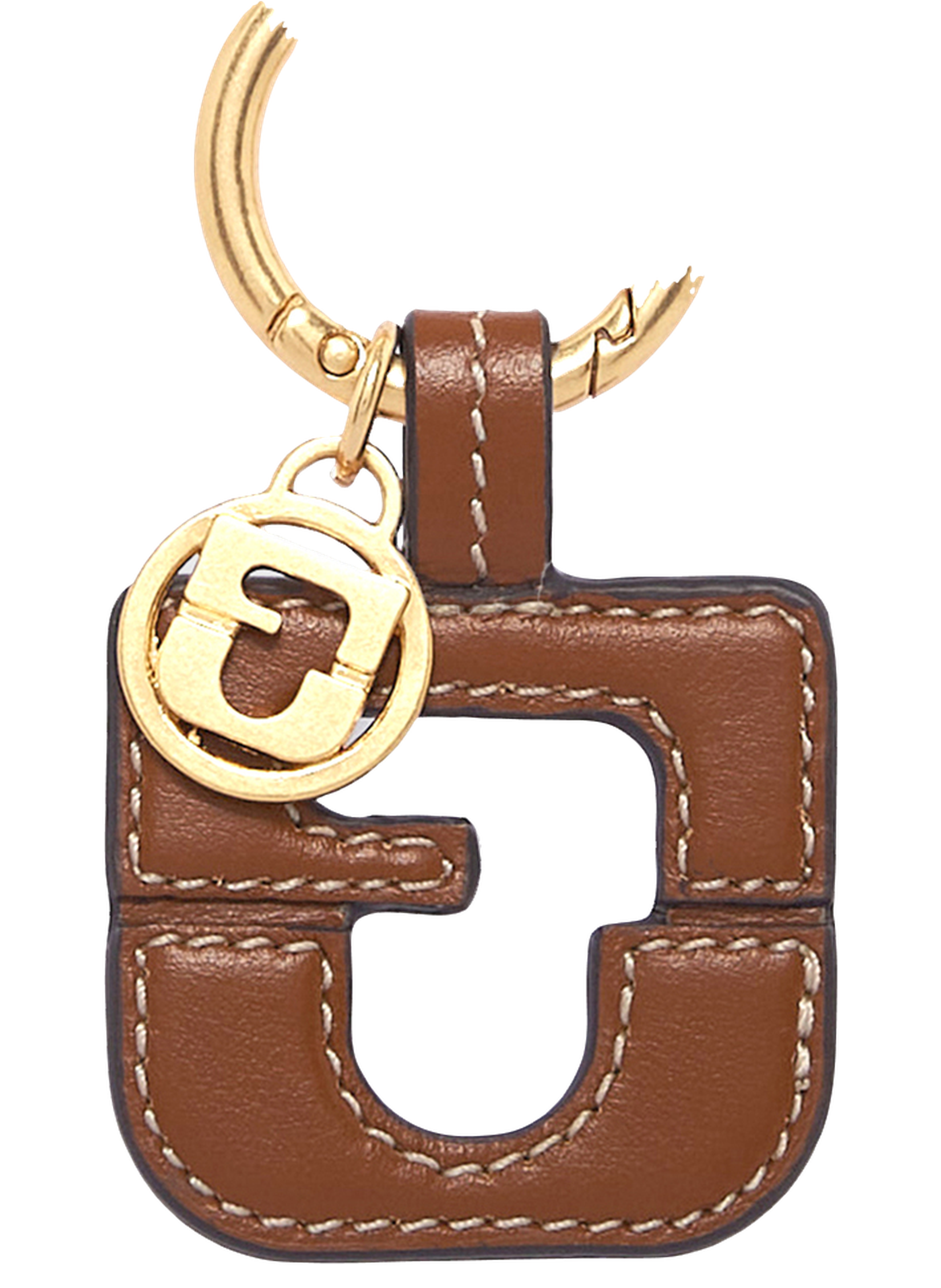GERARD DAREL Charm en cuir – gd Marron