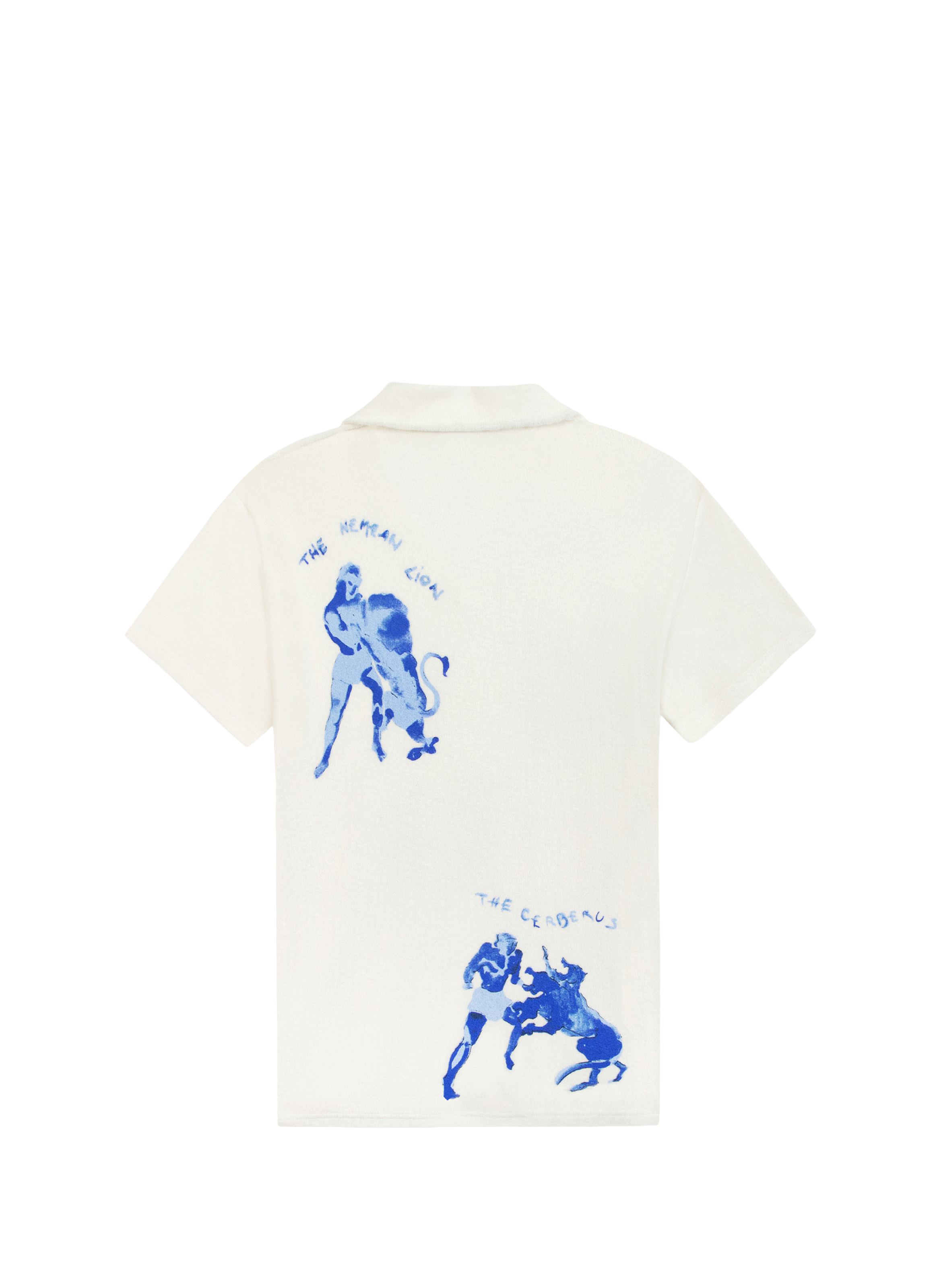 Polo éponge Monclar Ulysse en coton  MAISON LABICHE Blanc