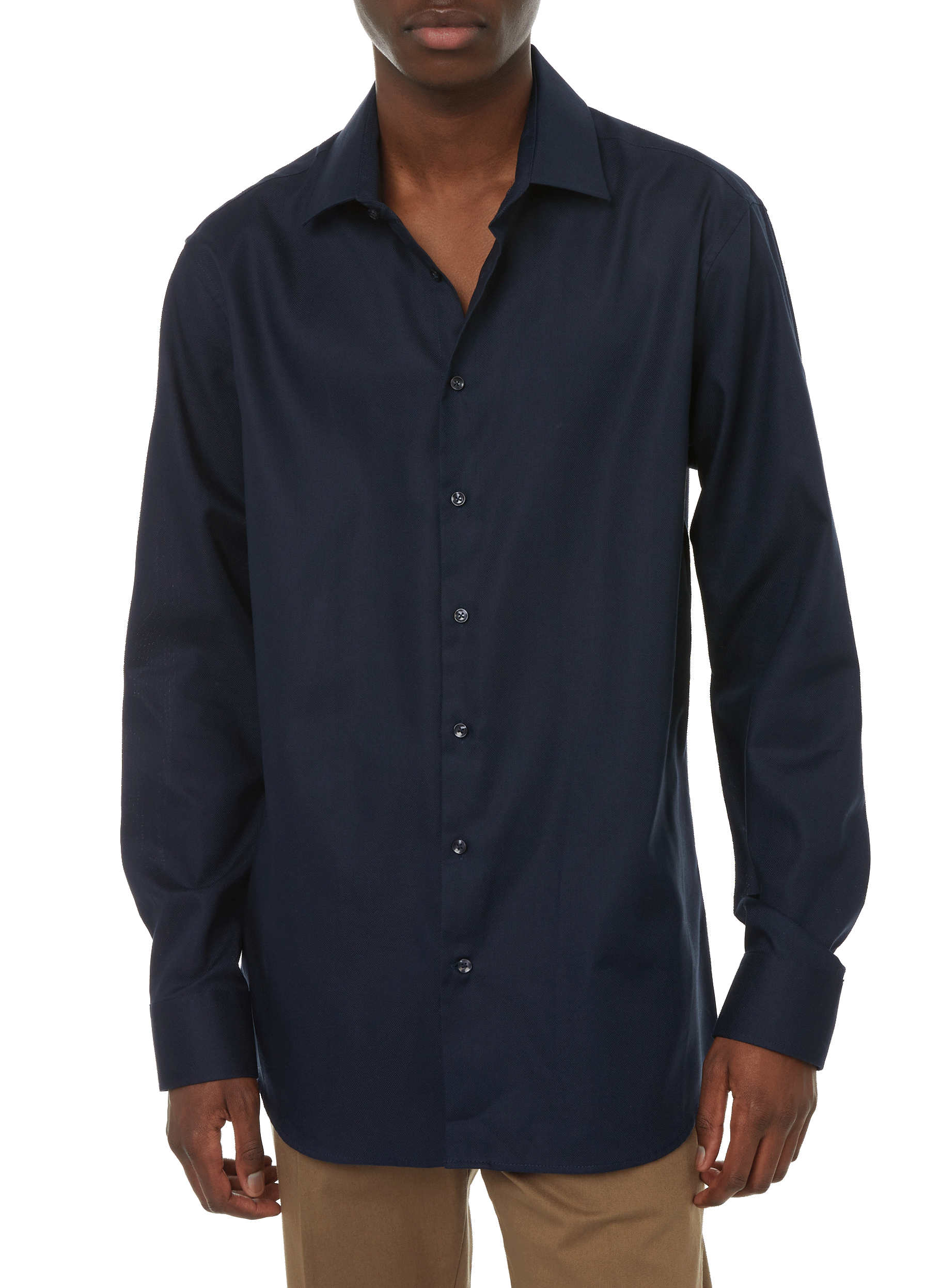Kent-collar shirt SEIDENSTICKER Blue