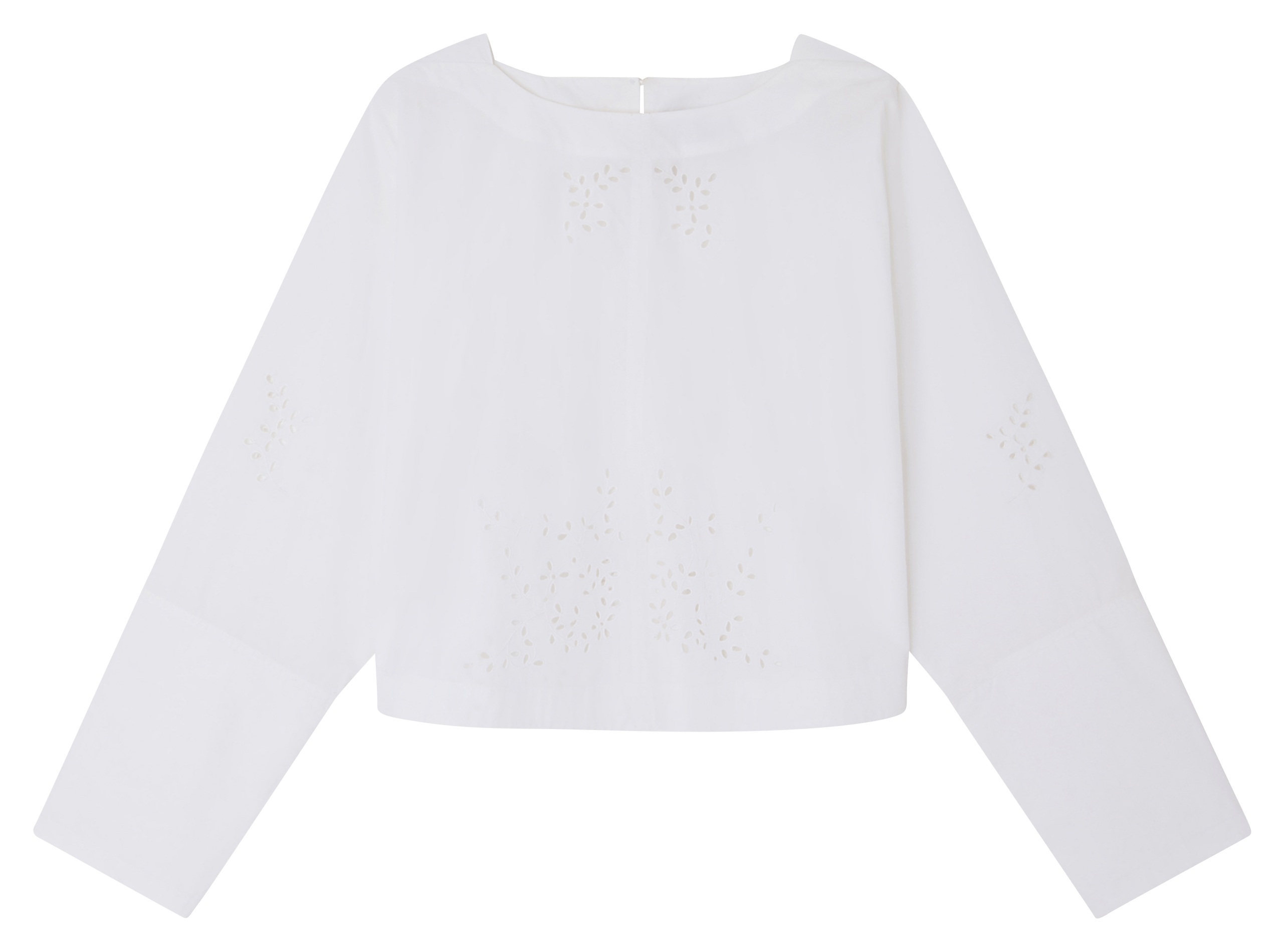 Top col rond en coton hansel SOEUR Blanc