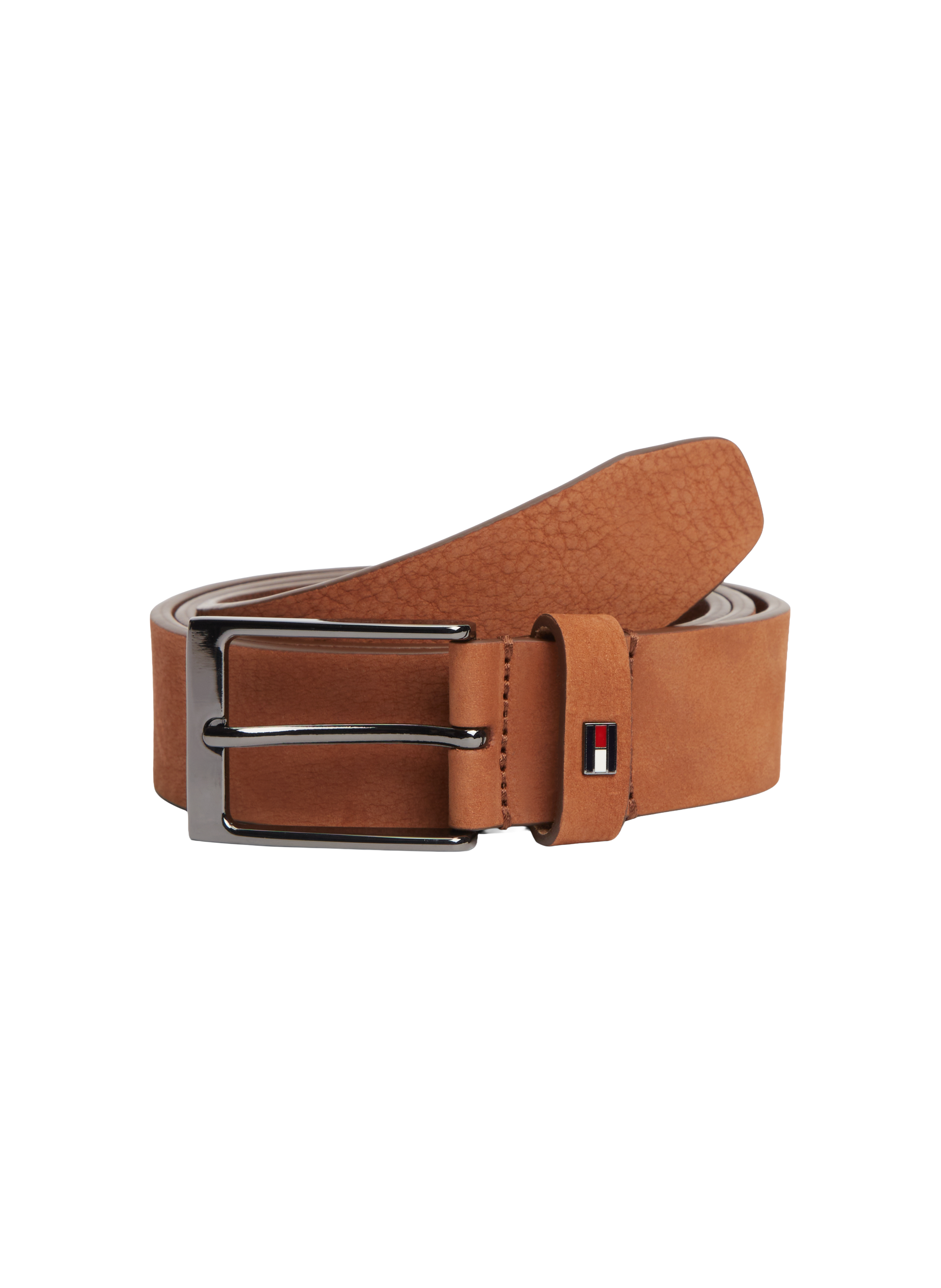 Ceinture en cuir grainé TOMMY HILFIGER Marron