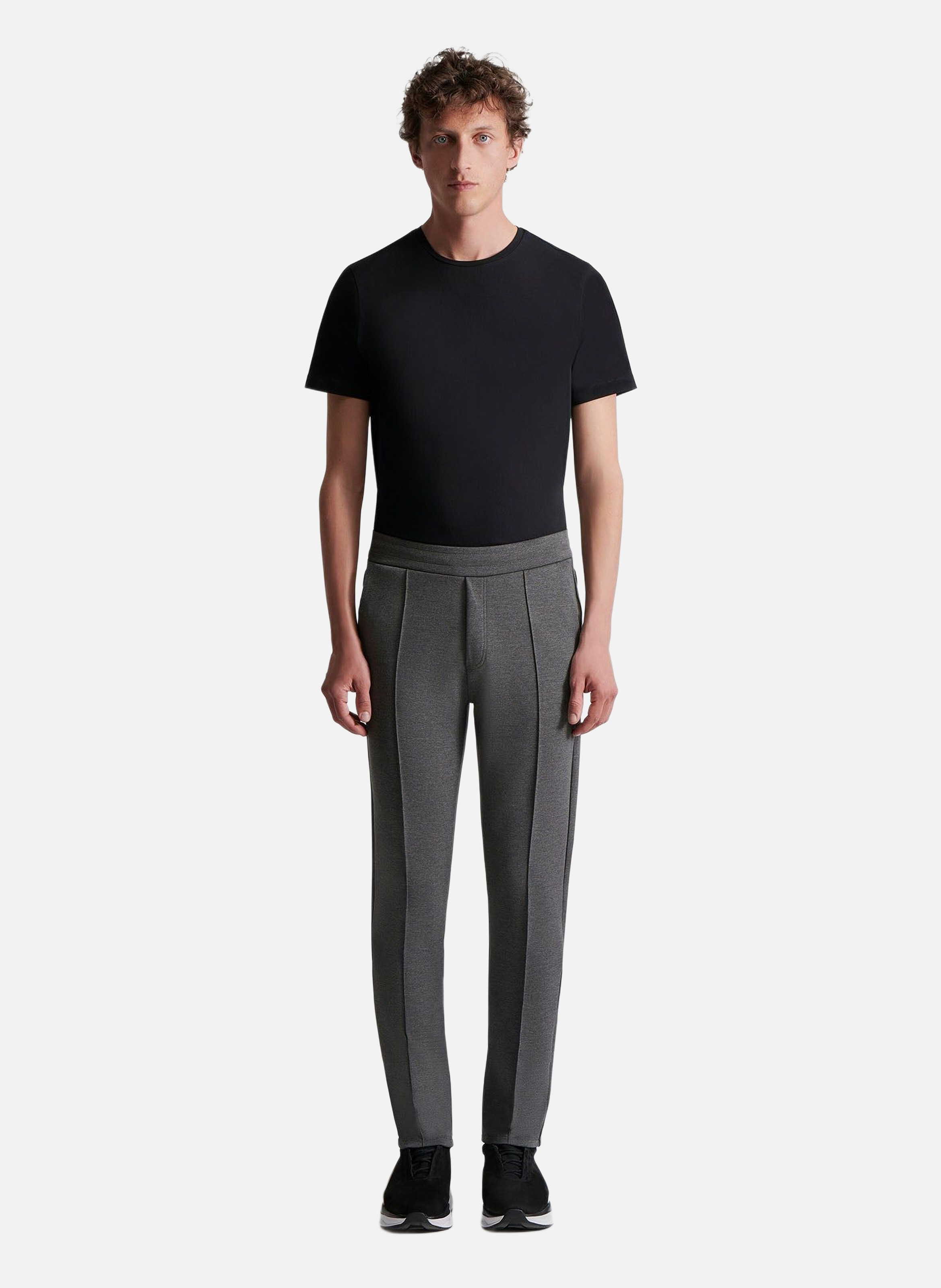Pantalon malaga coupe ajustée FUSALP Noir