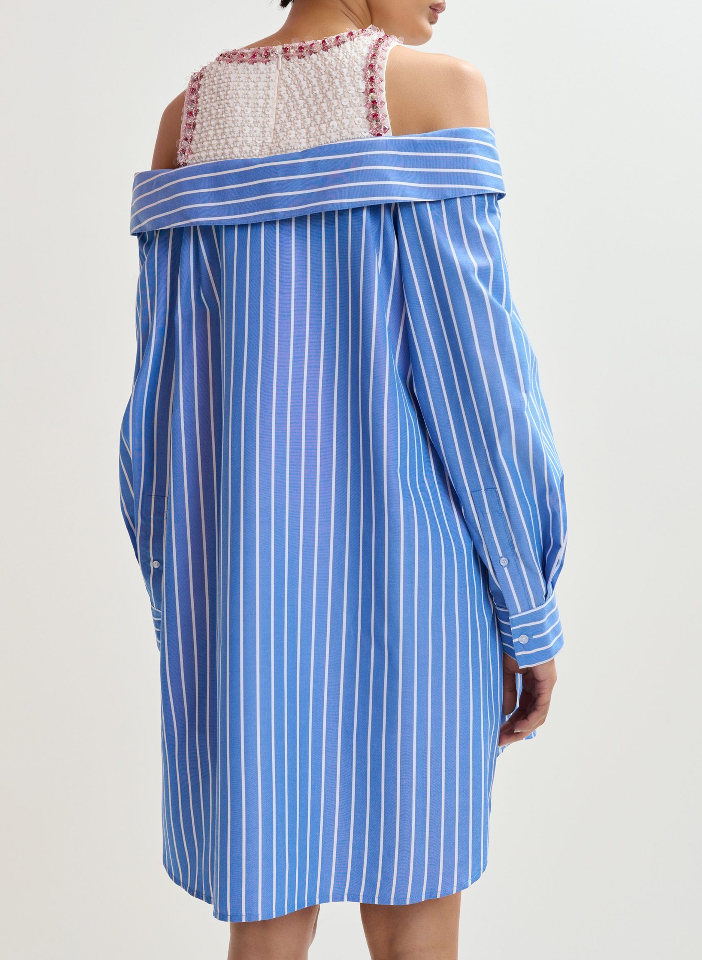 Robe chemise à rayures jori ESSENTIEL ANTWERP Bleu