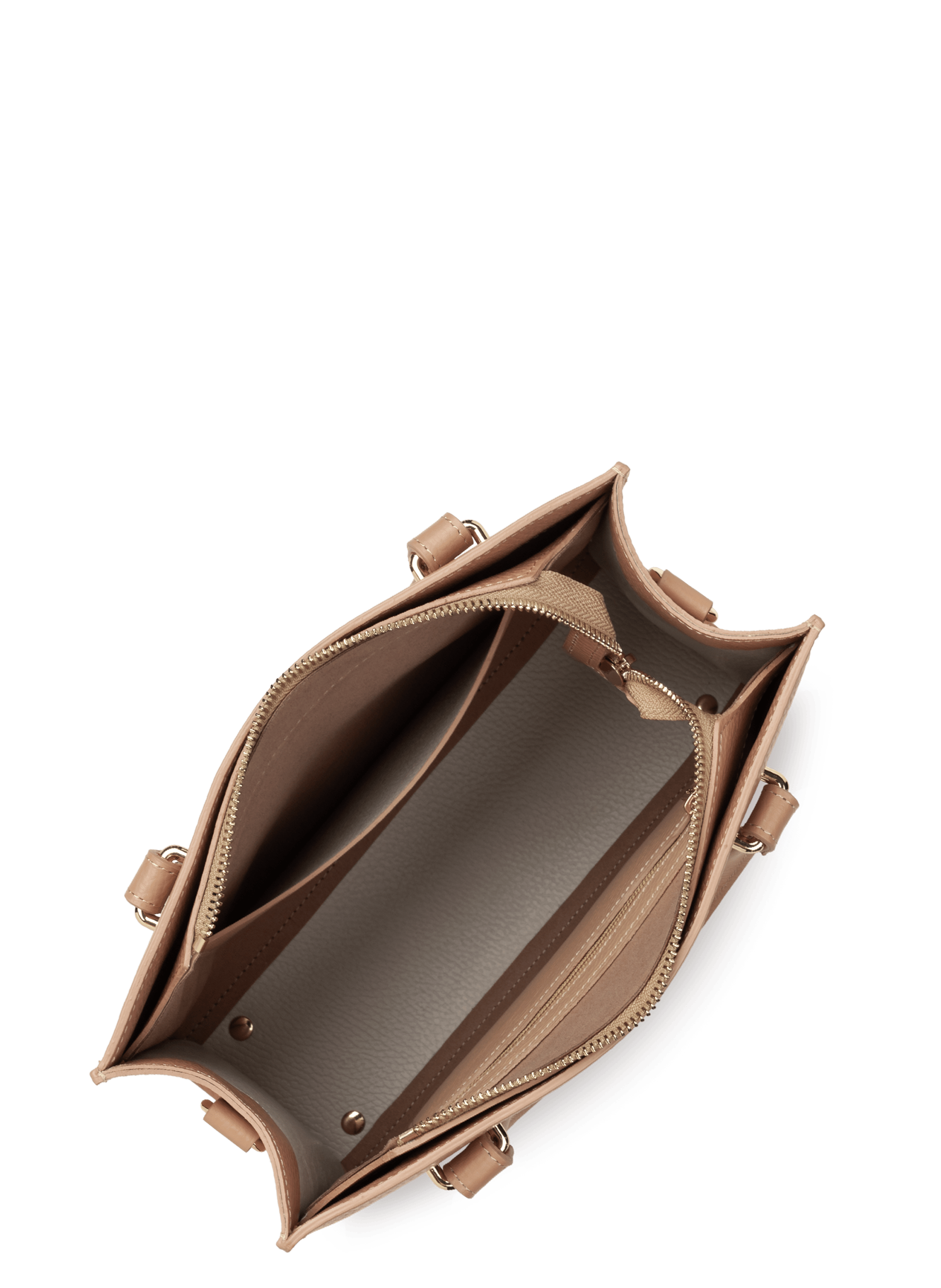 Sac à main - foulonné double daily | Beige LANCASTER Femme