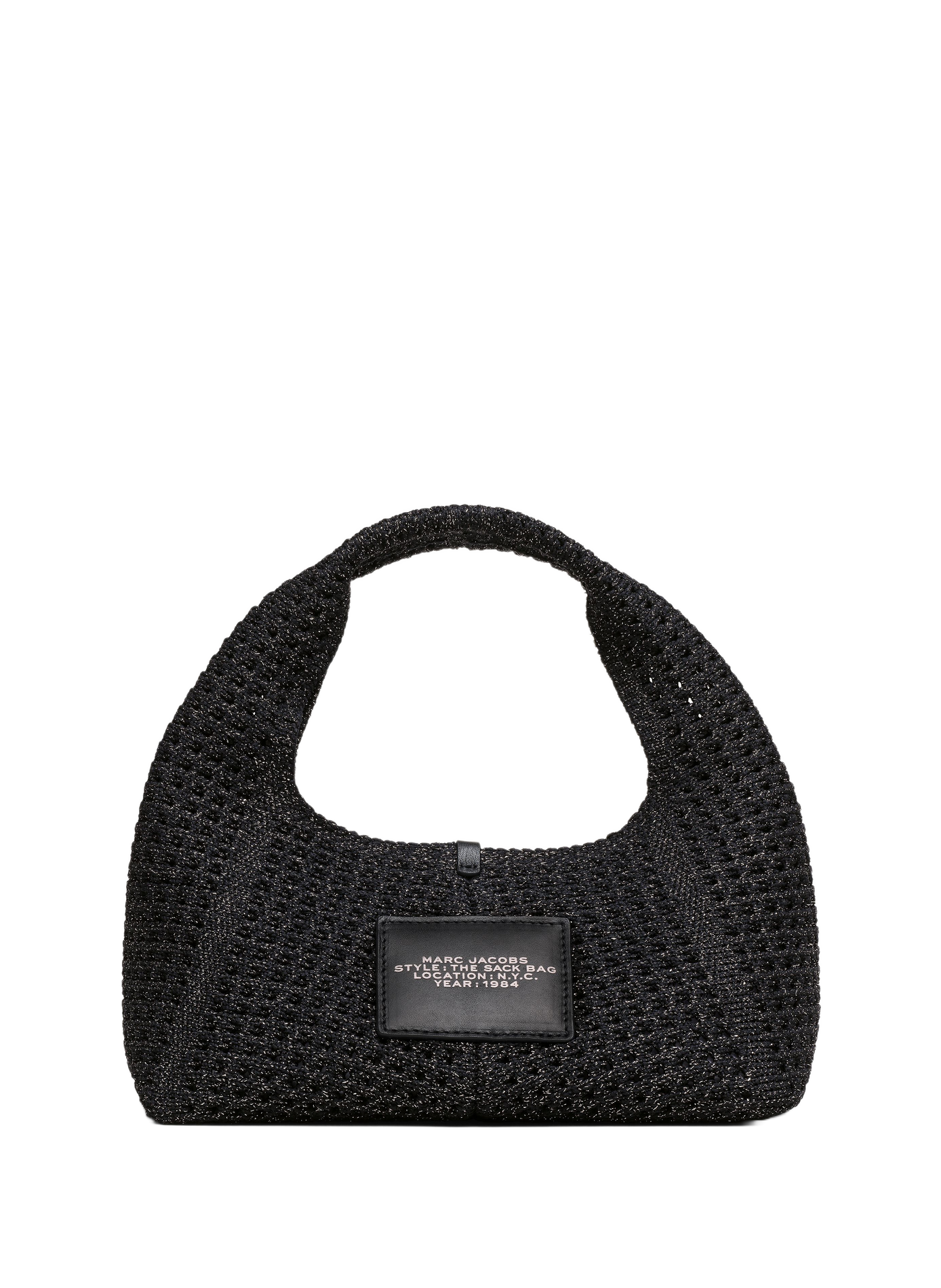 Bag The Crochet Mini Sack MARC JACOBS Black
