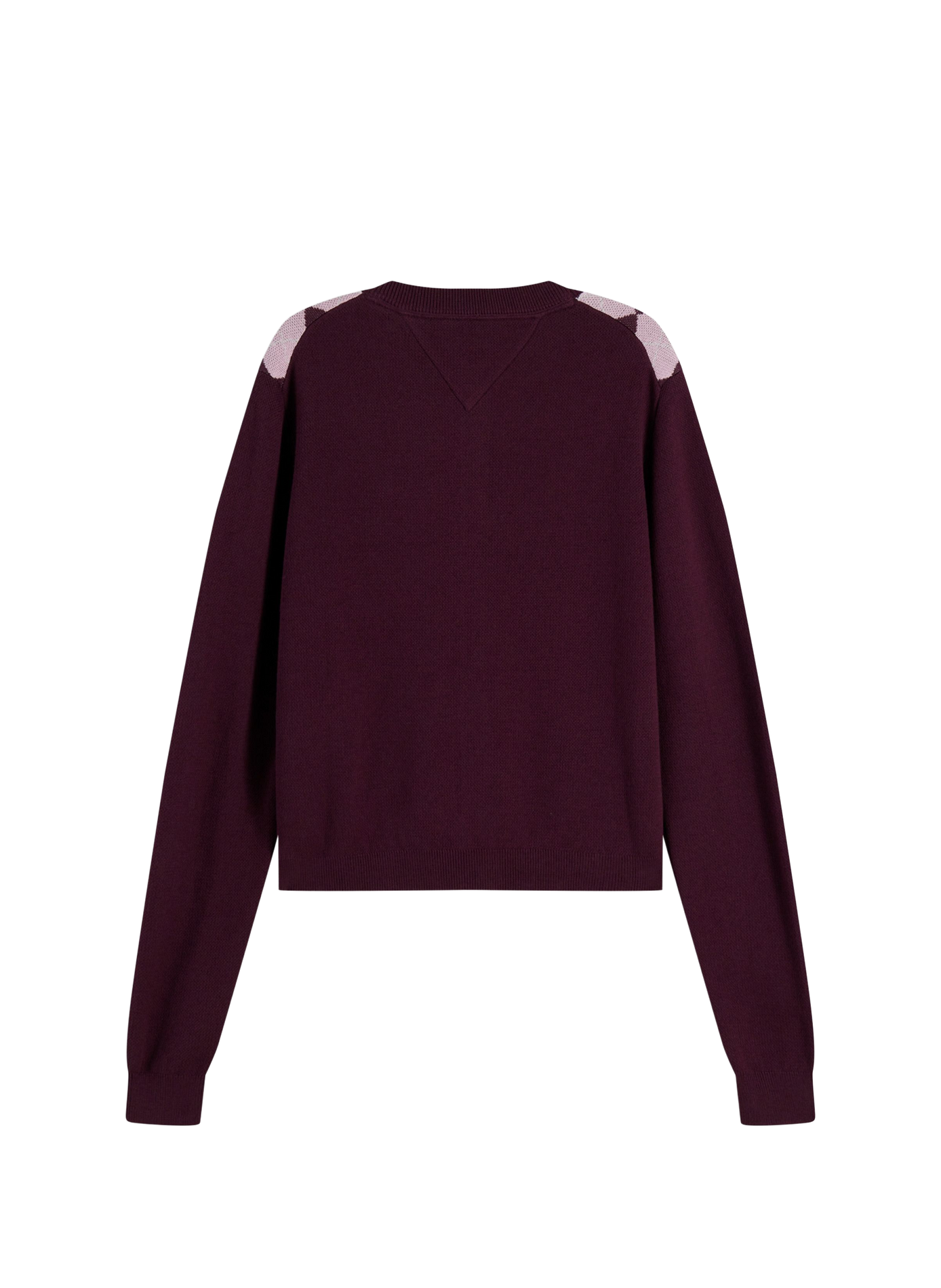 Gerade geschnittener Cardigan mit Argyle-Muster aus Baumwolle TOMMY HILFIGER Mehrfarbig