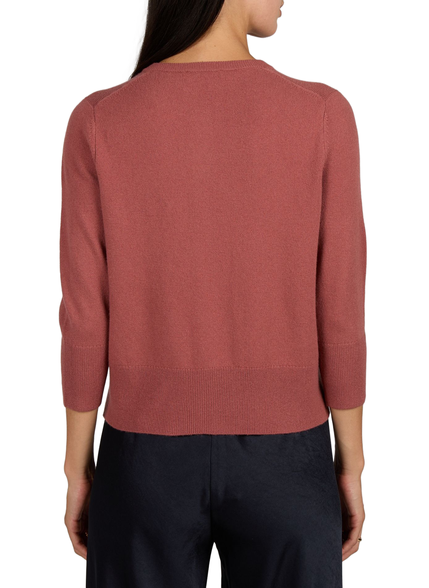 Round neck vest VINCE Pink