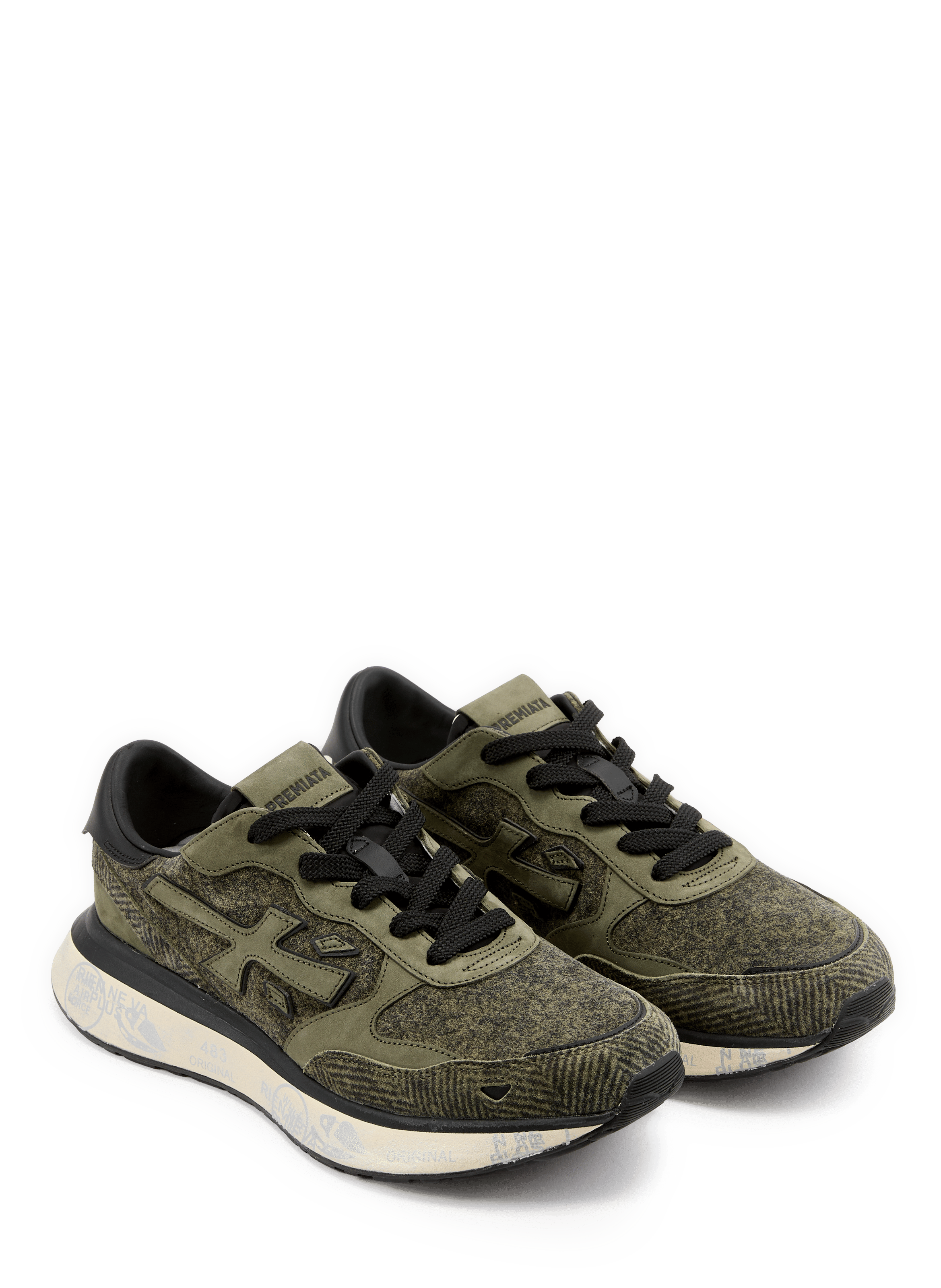 Sneaker LAURYN aus gemischtem Leder PREMIATA Mehrfarbig